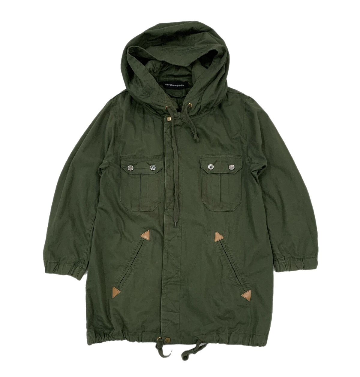 mercibeaucoup Mercibeaucoup by Issey Miyake Jacket Hooded Military Style Size US M / EU 48-50 / 2 - 1 Thumbnail