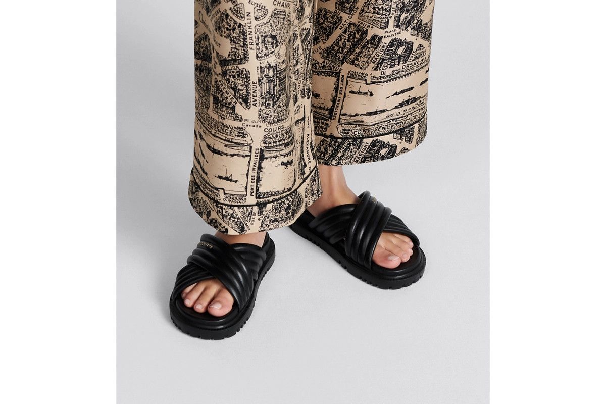 Dior o1bcso1str0225 D-Cross Slide in Black Size US 9 / IT 39 - 6 Thumbnail
