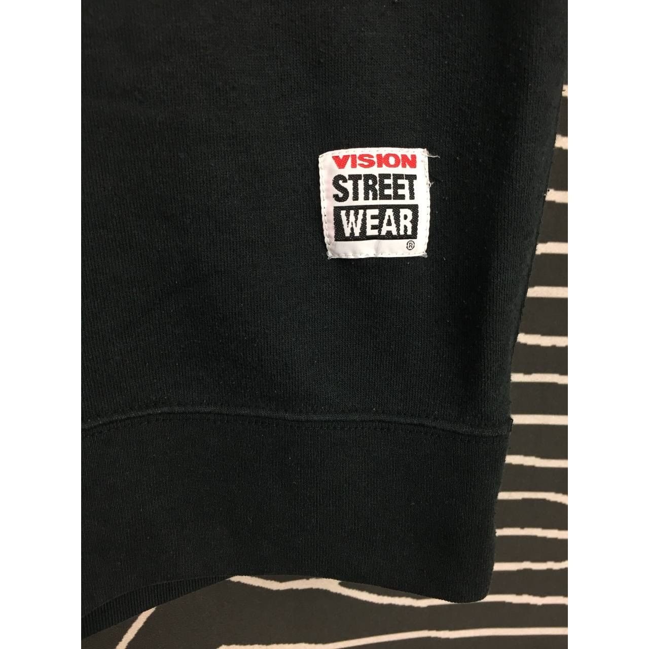 Vintage × Vision Streetwear Vision Street Wear Box Logo Pullover Skate Hoodie Size US M / EU 48-50 / 2 - 6 Thumbnail