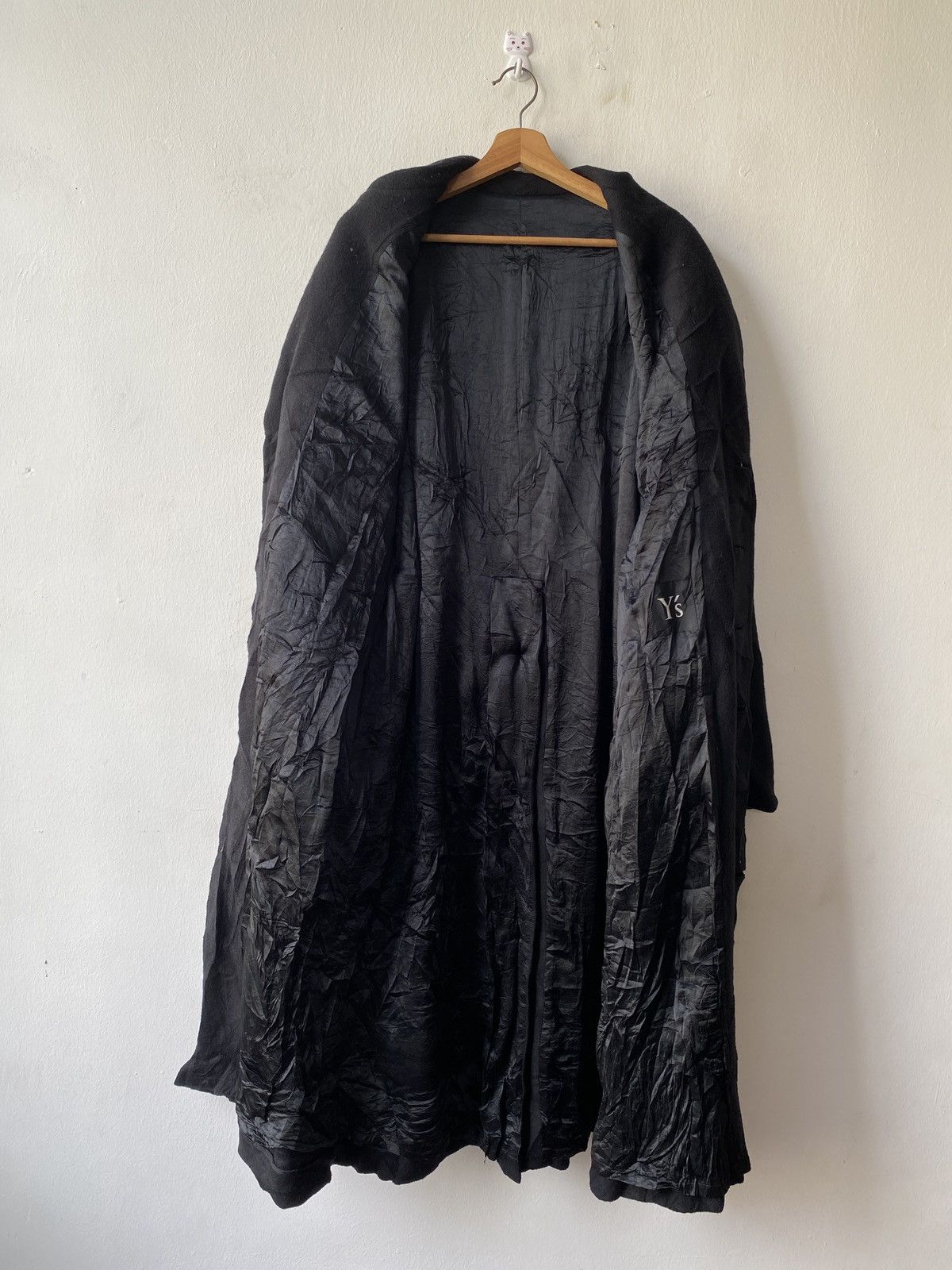 Y's Yohji Yamamoto Wool Long Coat