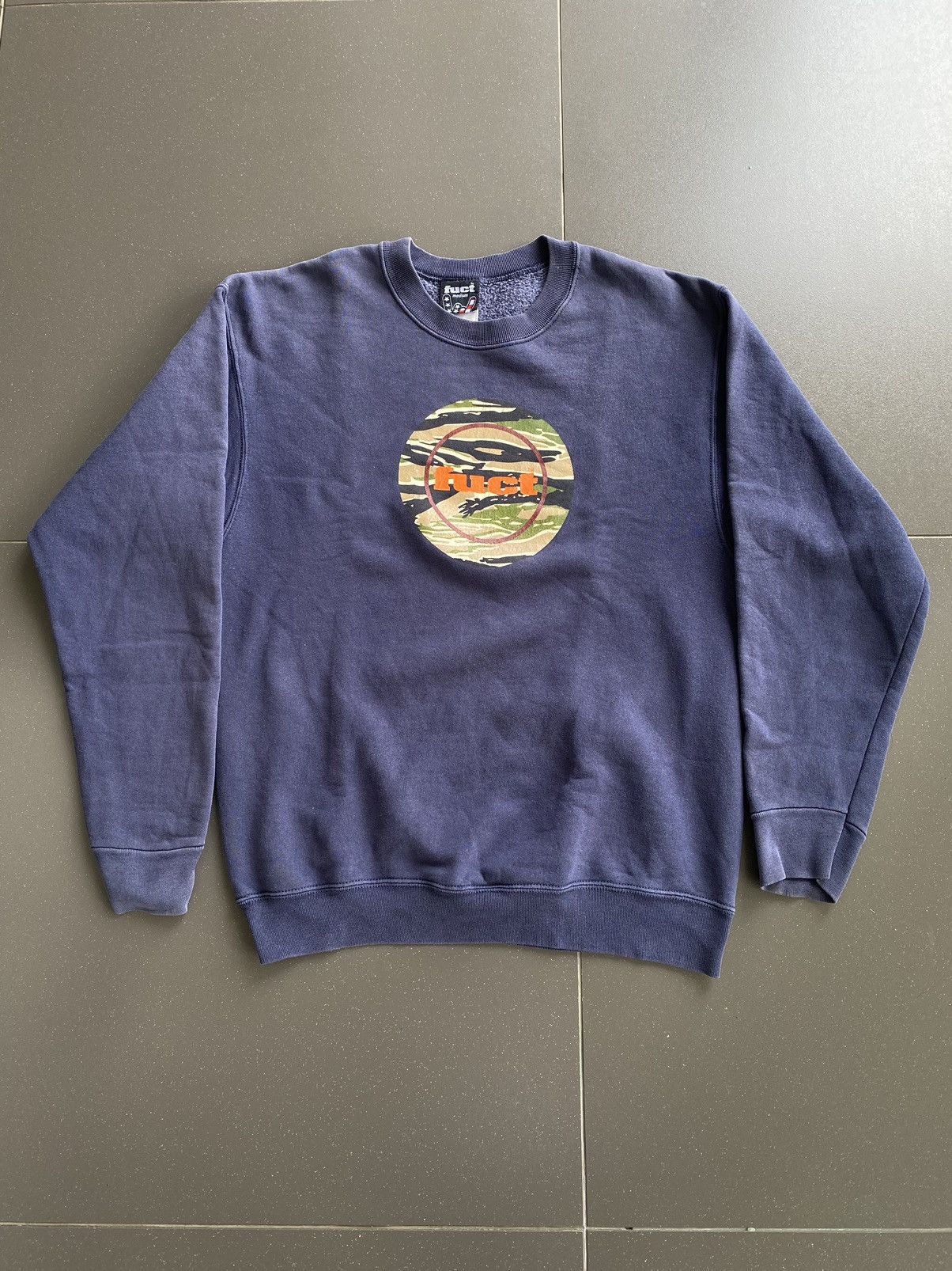 FUCT Fuct Tiger Camo Circle logo Crewneck Size US M / EU 48-50 / 2 - 1 Thumbnail
