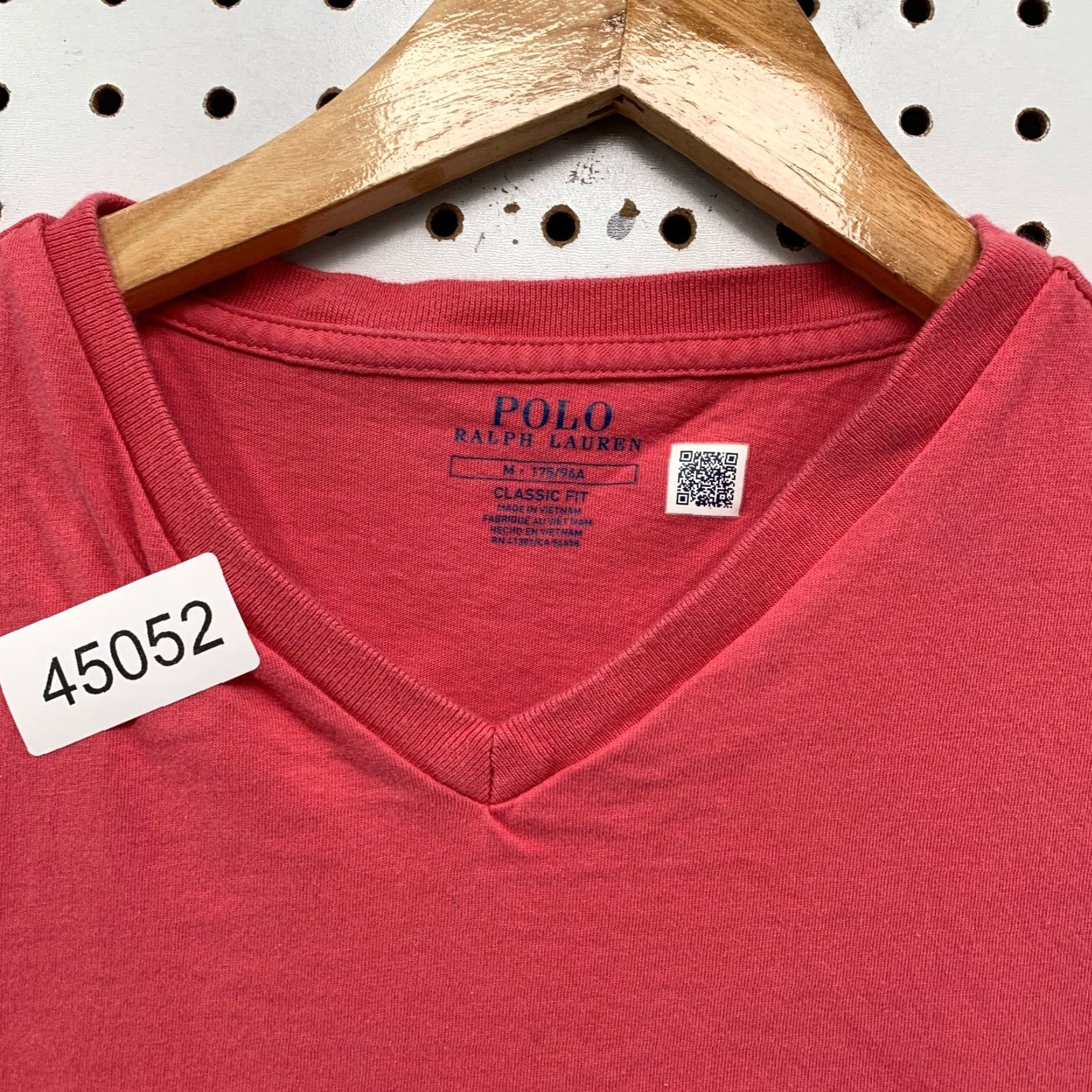 Polo Ralph Lauren VINTAGE Polo Ralph Lauren Shirt Mens XL Faded Red Classic Fit V Neck Preppy Size US XL / EU 56 / 4 - 5 Thumbnail