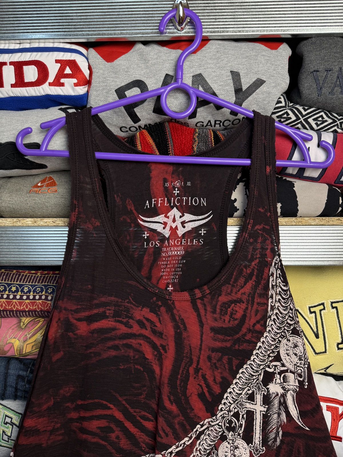 Affliction Women’s Avant Garde affliction shirt/dress Size M / US 6-8 / IT 42-44 - 3 Thumbnail