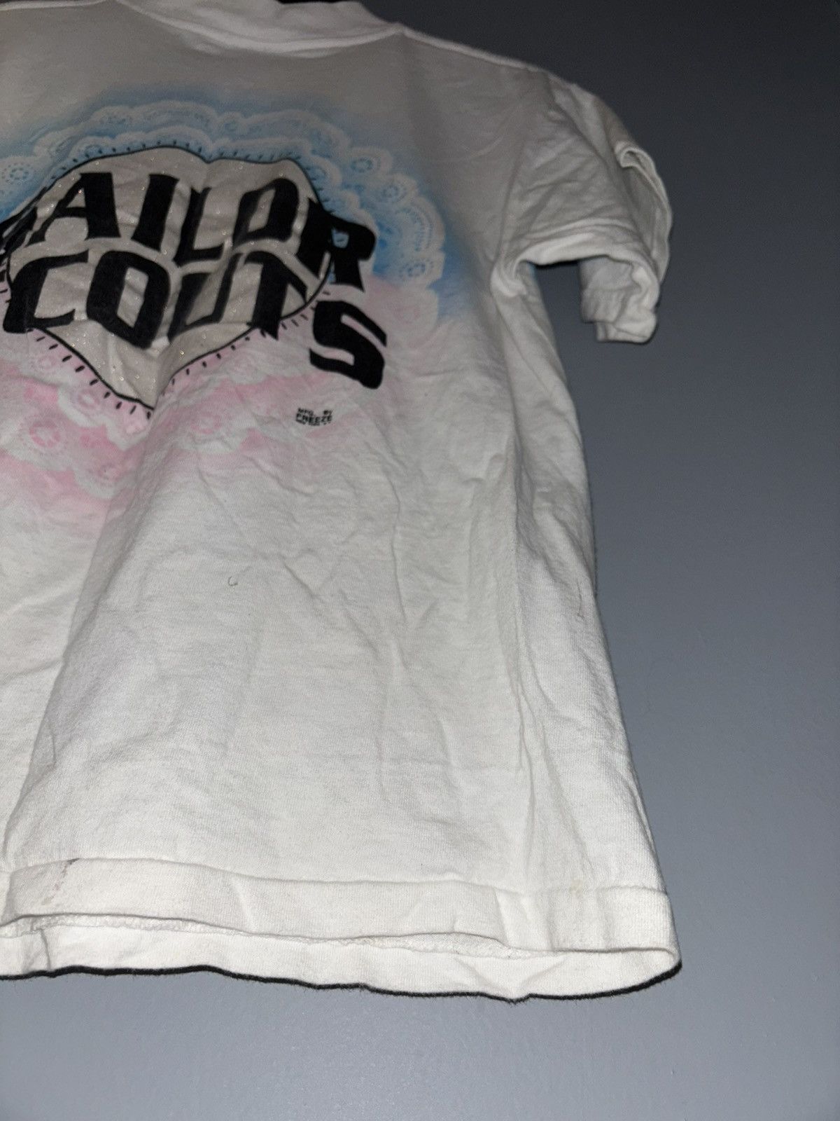 Tultex 1996 Sailor Moon All Over Print (RARE) Size L / US 10 / IT 46 - 13 Thumbnail