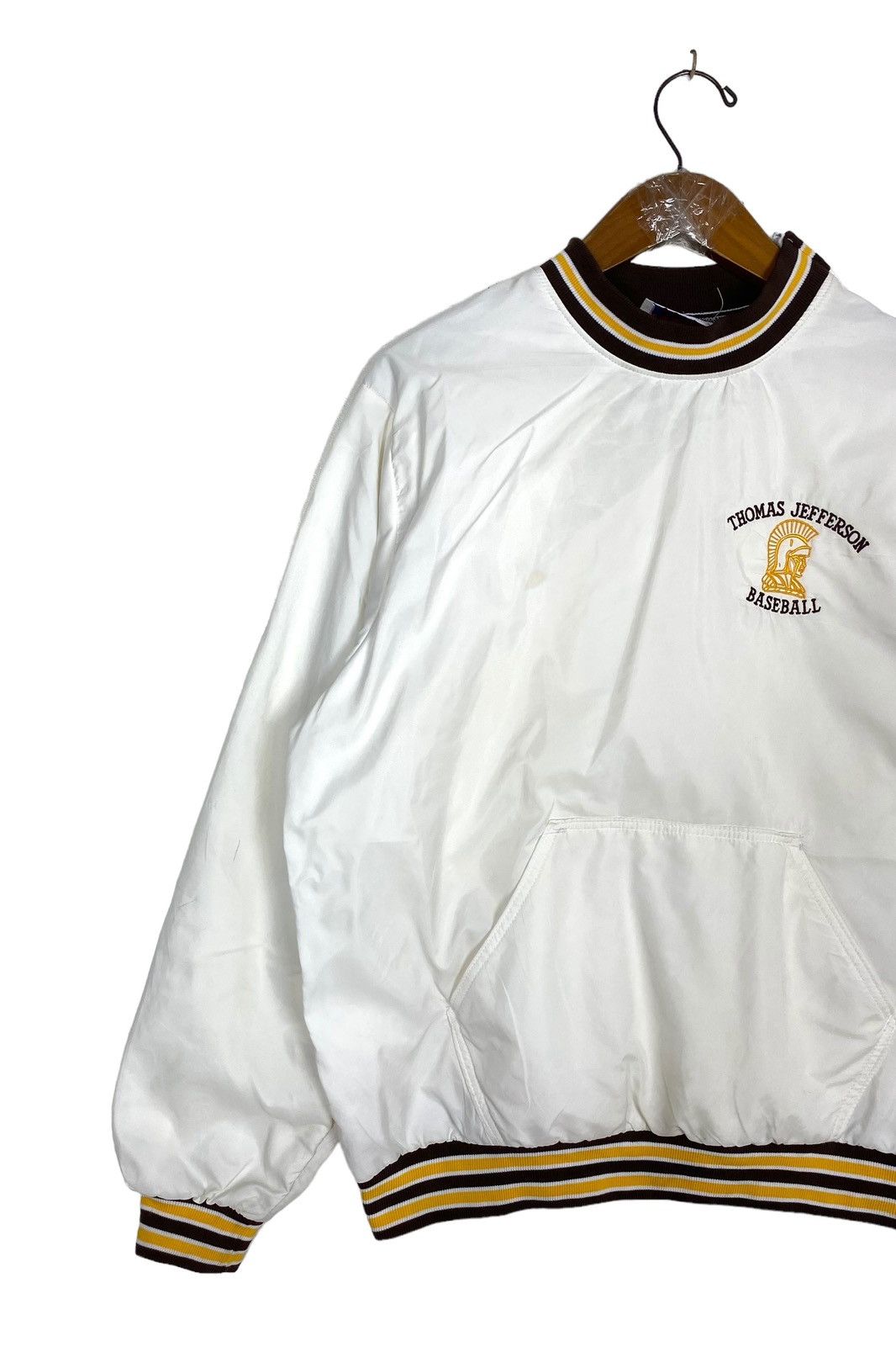 Vintage Rare ‼️ Vintage Thomas Jefferson Baseball Jacket Made in Usa Size US M / EU 48-50 / 2 - 2 Thumbnail