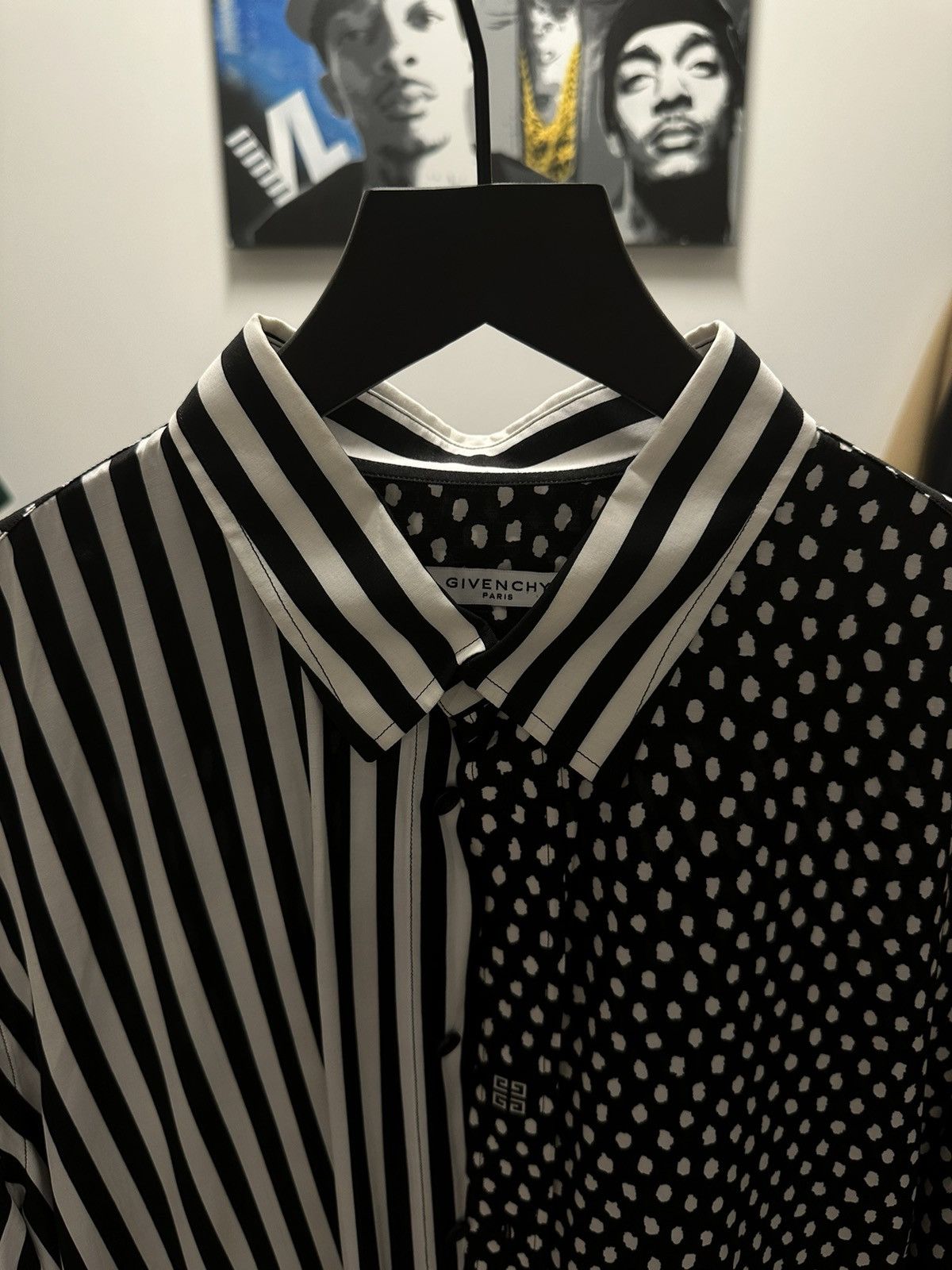 Givenchy Givenchy Printed Long Sleeve Shirt Size US XL / EU 56 / 4 - 3 Thumbnail