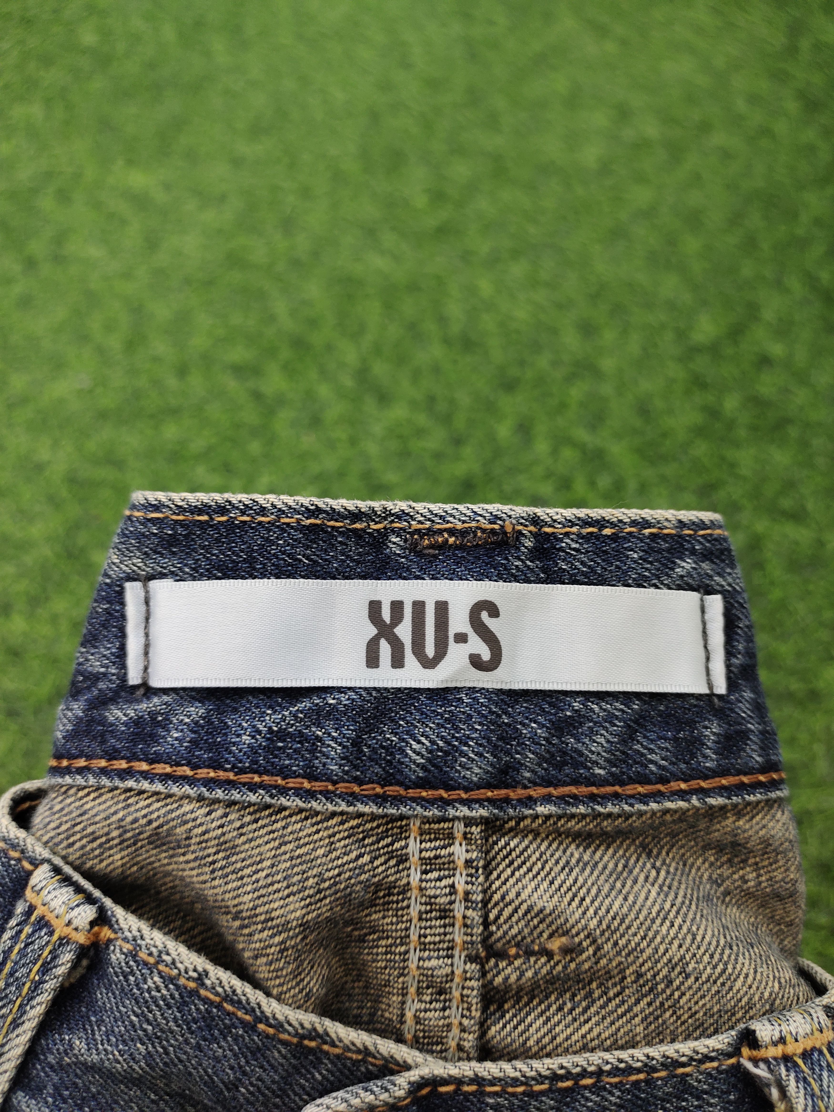 Edwin Vintage Edwin Xvs Japan Clawmark Distress Faded Jeans Size US 30 / EU 46 - 9 Thumbnail