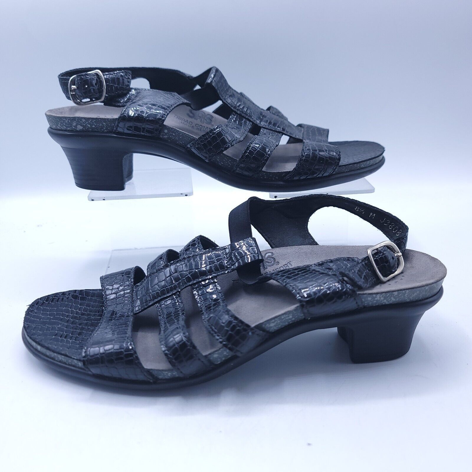 SAS SAS Tripad Comfort Ankle Strap Sandal Womens Size 8.5 Black Size US 8.5 / IT 38.5 - 5 Thumbnail