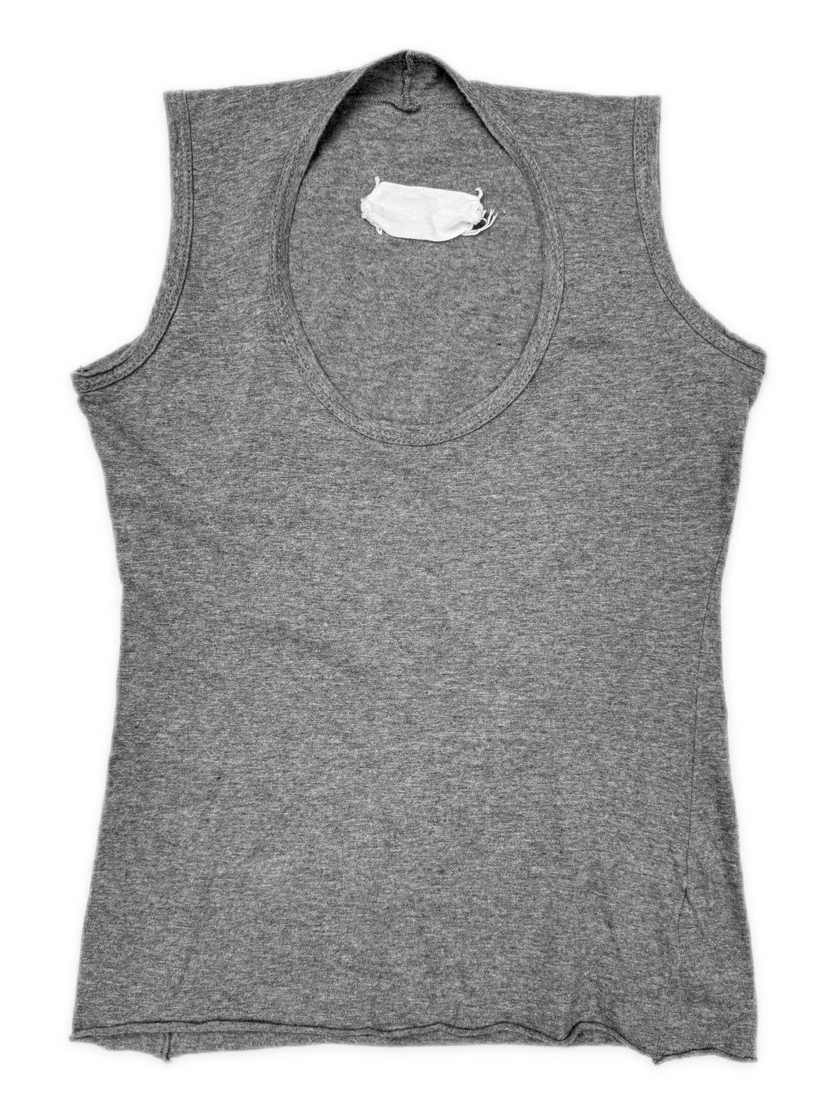 Maison Margiela AW98 Maison Margiela ‘Flat’ Collection Heather Grey Tank Top Size M / US 6-8 / IT 42-44 - 1 Thumbnail