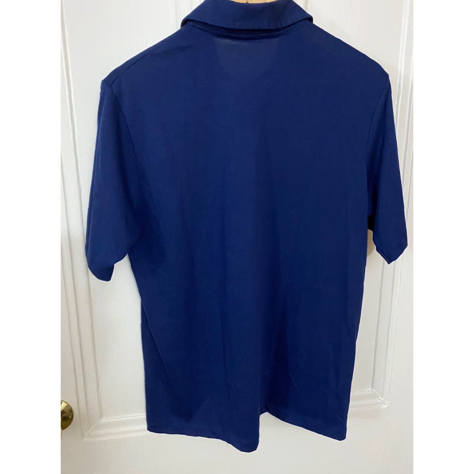 Vintage VINTAGE Mens L&R Restorations Nantucket Blue Single Stitch Polo Shirt Retro Polo Shirt Mens Blue L Mens Size US L / EU 52-54 / 3 - 3 Thumbnail