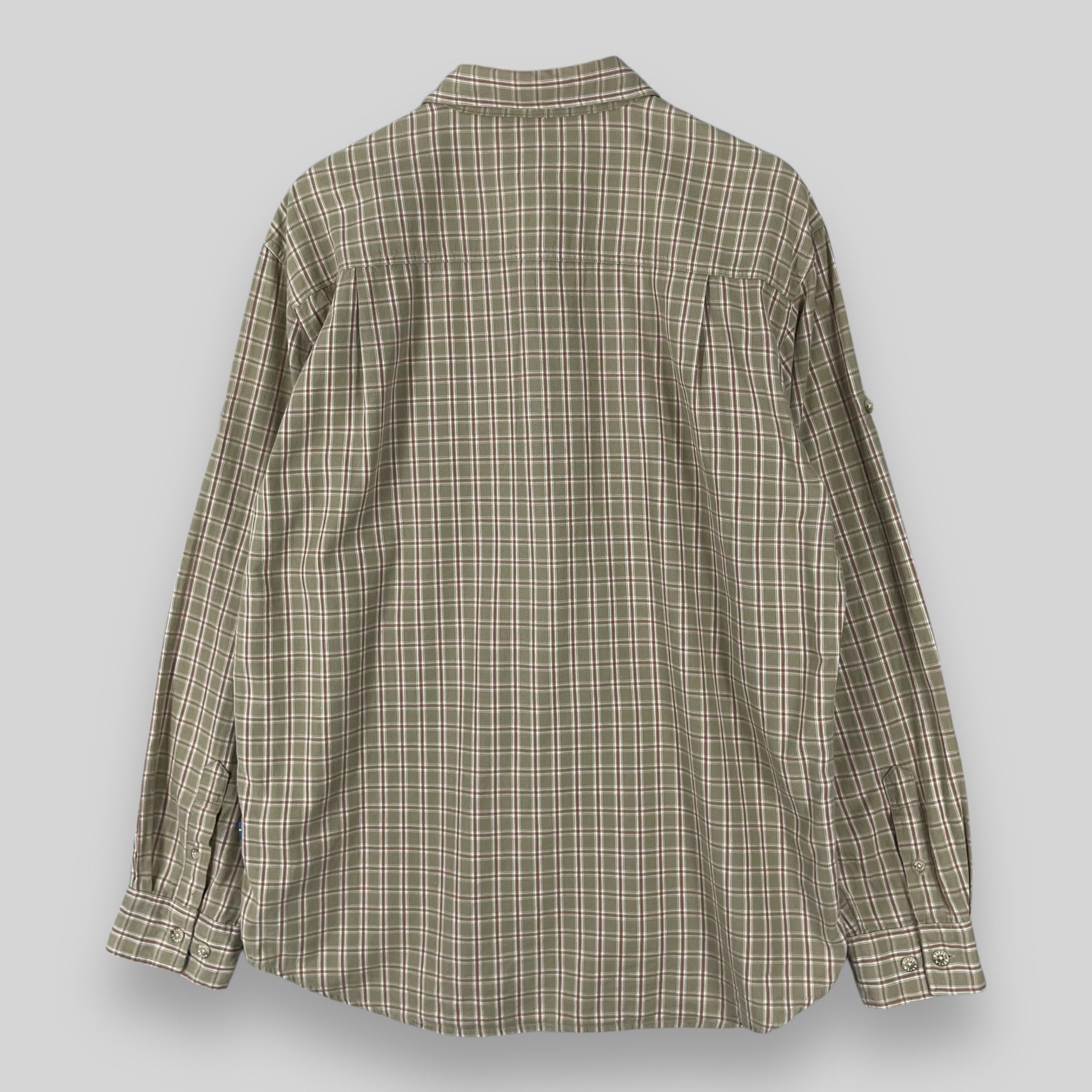Fjallraven Vintage 90s FJALLRAVEN Checkered Board Minimalist Flannel Size US L / EU 52-54 / 3 - 10 Thumbnail
