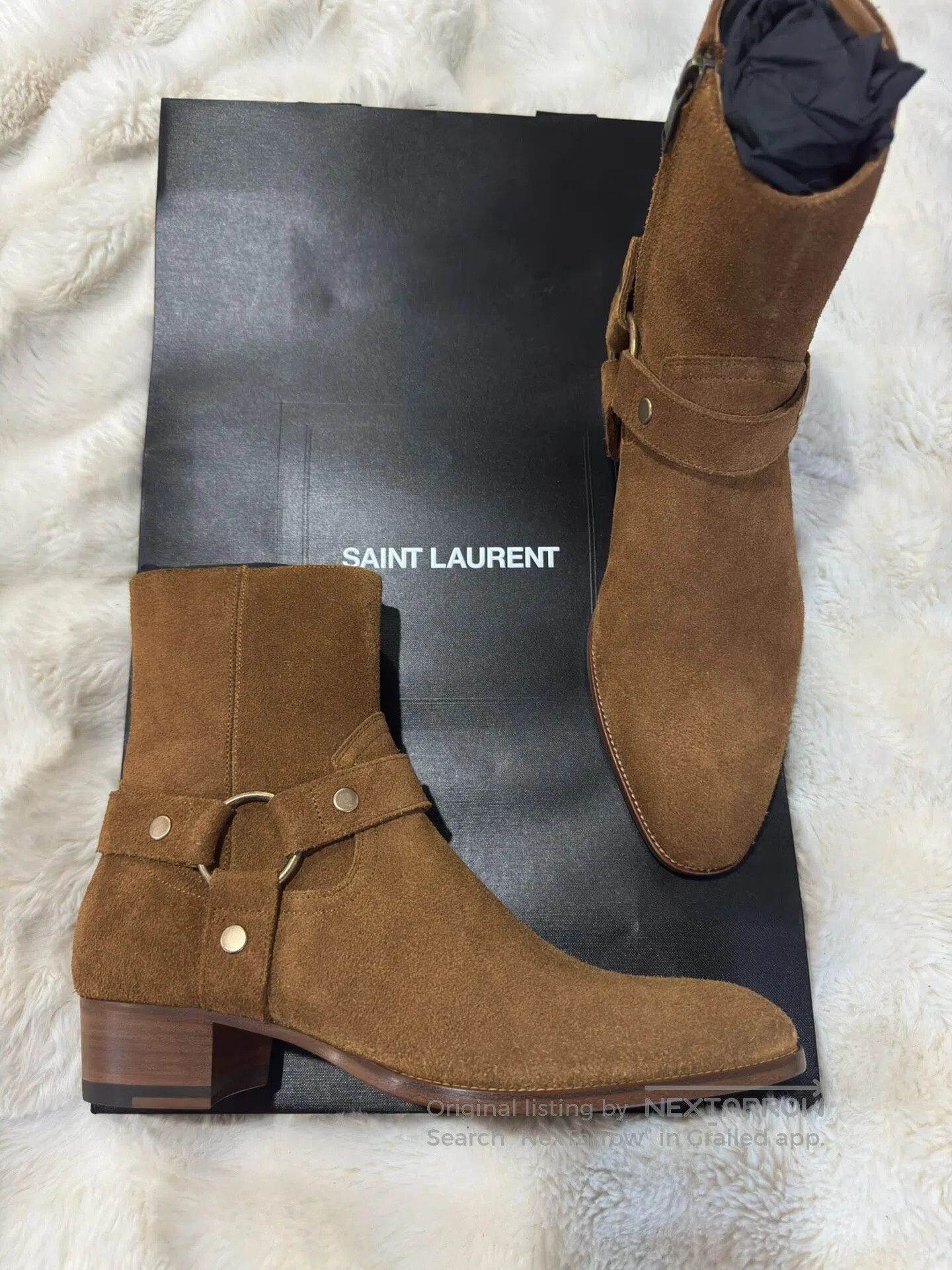 Saint Laurent Paris Saint Laurent Paris Chelsea boots| Size US 8.5 / EU 41-42 - 1 Thumbnail