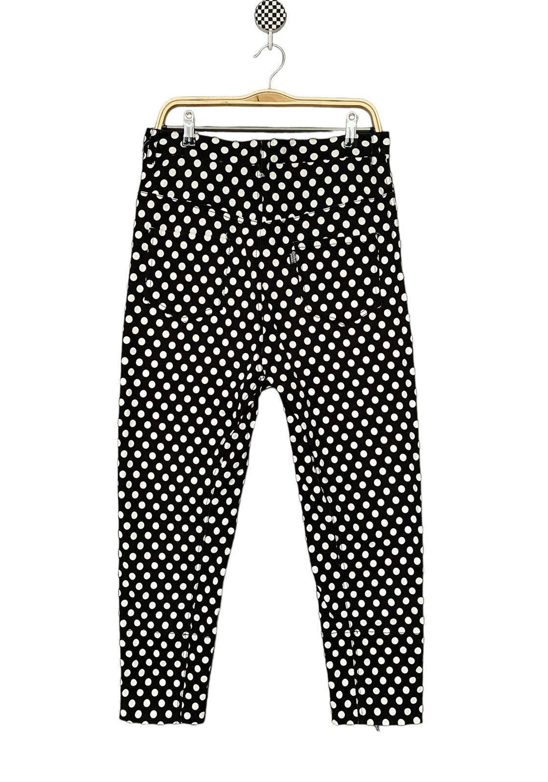 Japanese Brand × Vintage Vintage Japanese Brand Hell Cat Punks Polka Dot Pants 1990s Size US 31 - 2 Thumbnail