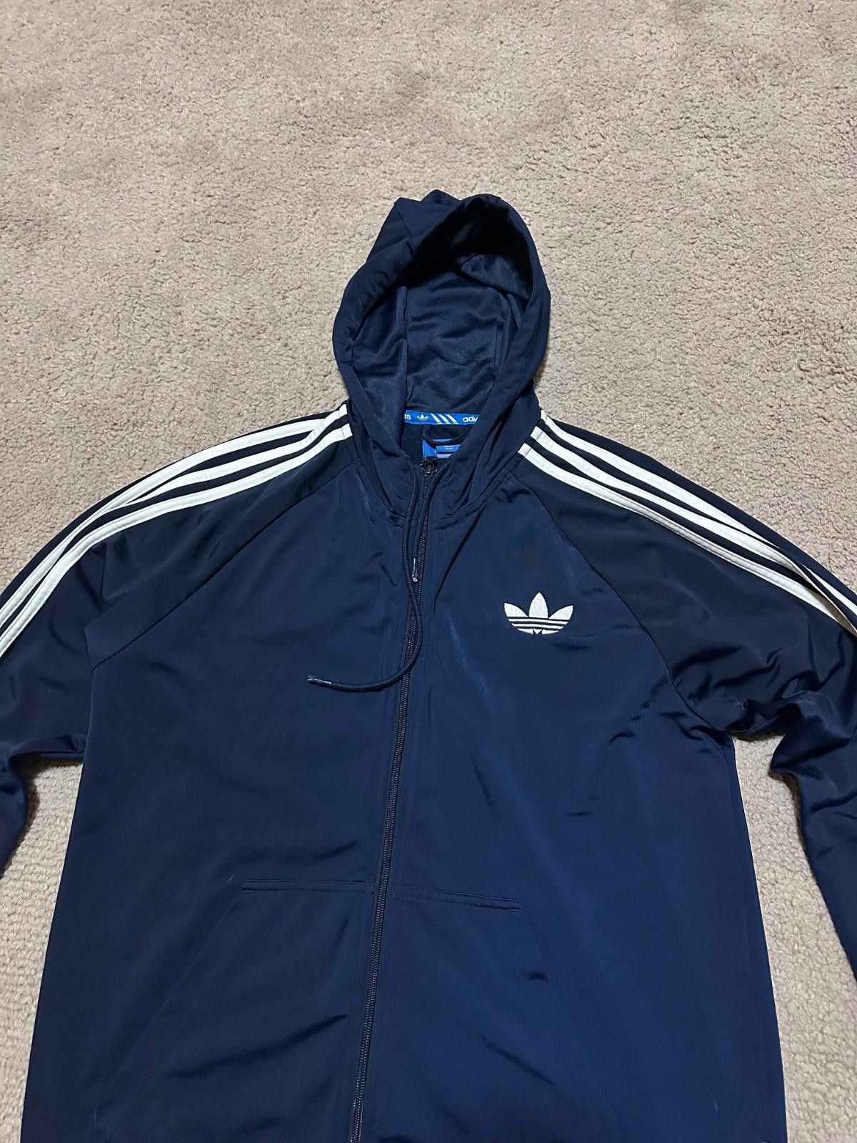 Adidas Men's Adidas Originals Track Top Jacket Tracksuit size L Size US L / EU 52-54 / 3 - 4 Thumbnail