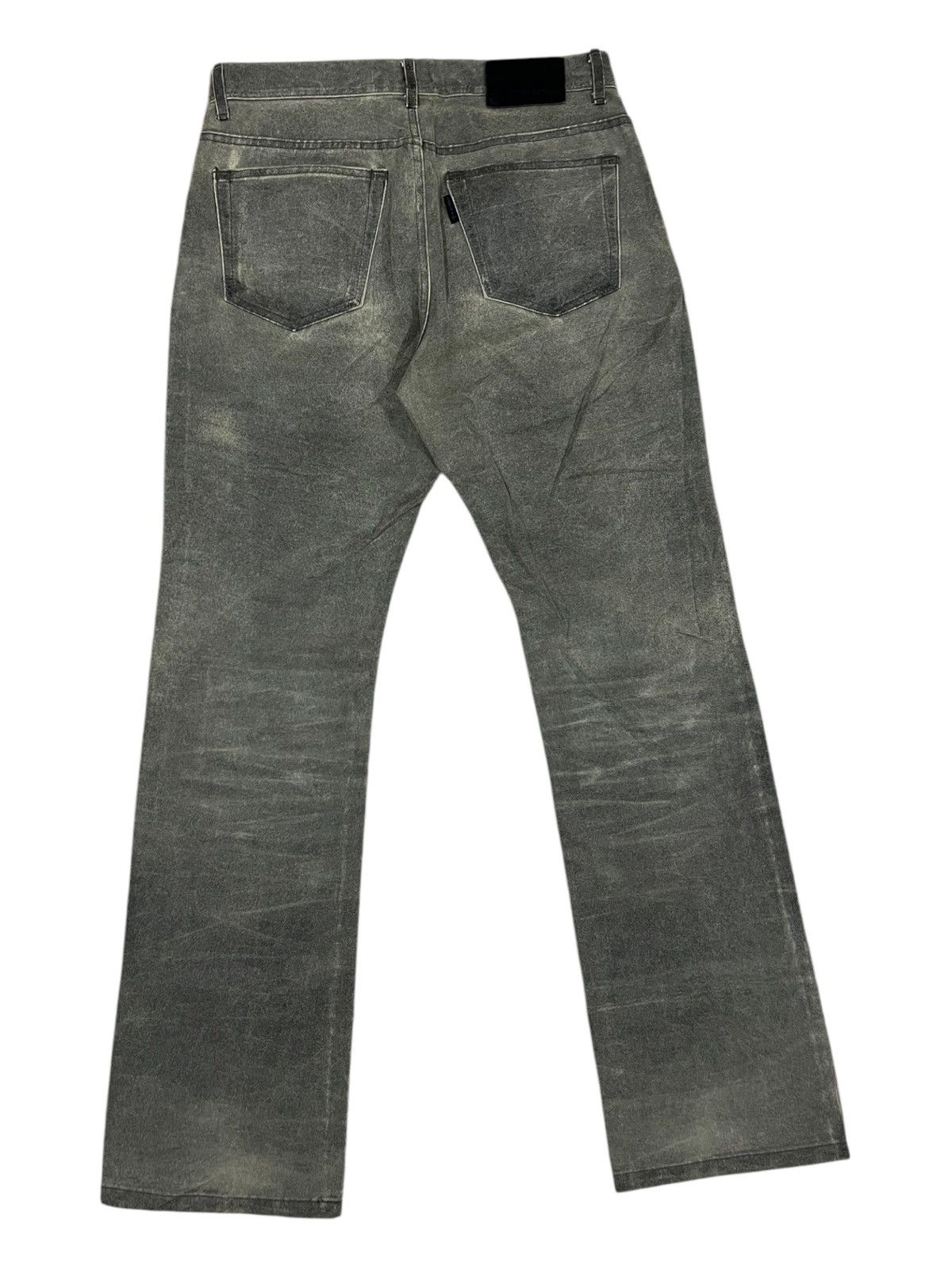 Final Home Tete Homme Flare Hem Mud Max LGB Style Jeans Pants Size US 29 - 2 Thumbnail