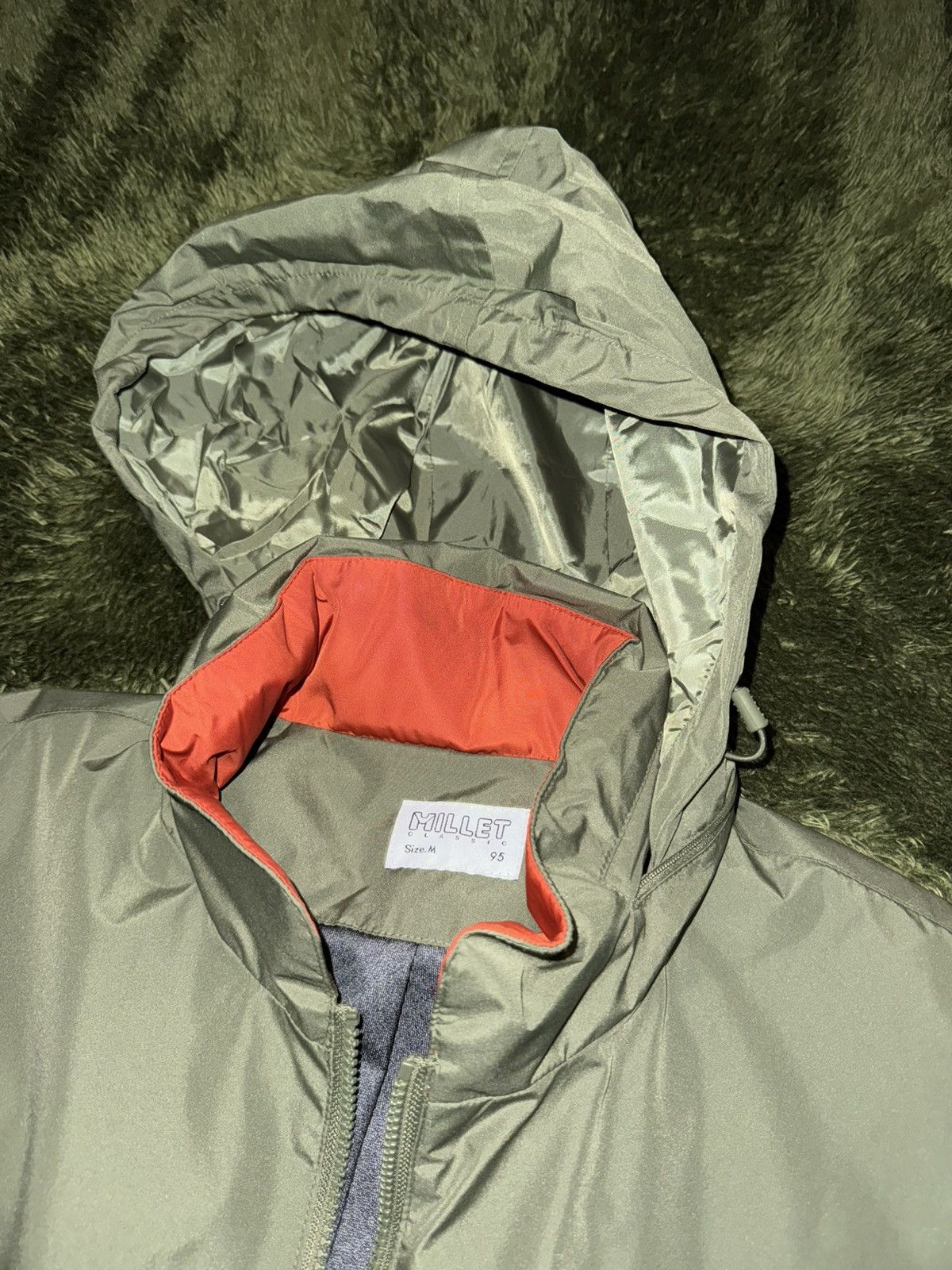 Japanese Brand [M] BALANSA X MILLET GORE-TEX Windbreaker Jacket Olive Size US M / EU 48-50 / 2 - 4 Thumbnail