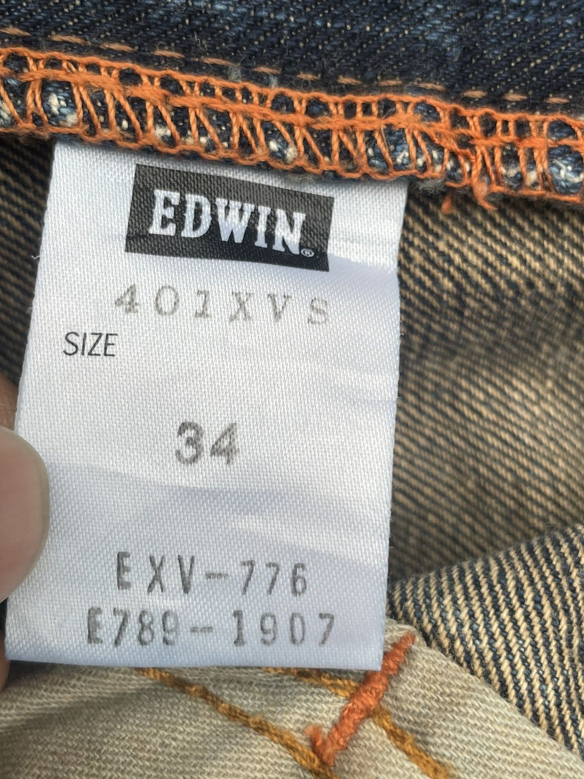 Edwin Vintage Edwin 401XVS Flare Distresed Size US 36 / EU 52 - 21 Thumbnail