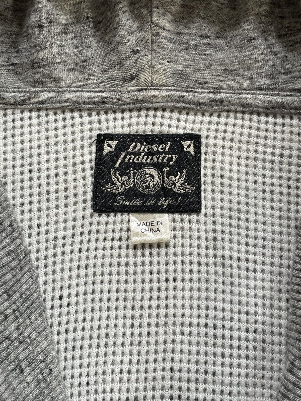 Diesel Rare Y2k Diesel Anorak Thermal Hoodie Small Patch Icon Size US L / EU 52-54 / 3 - 7 Thumbnail
