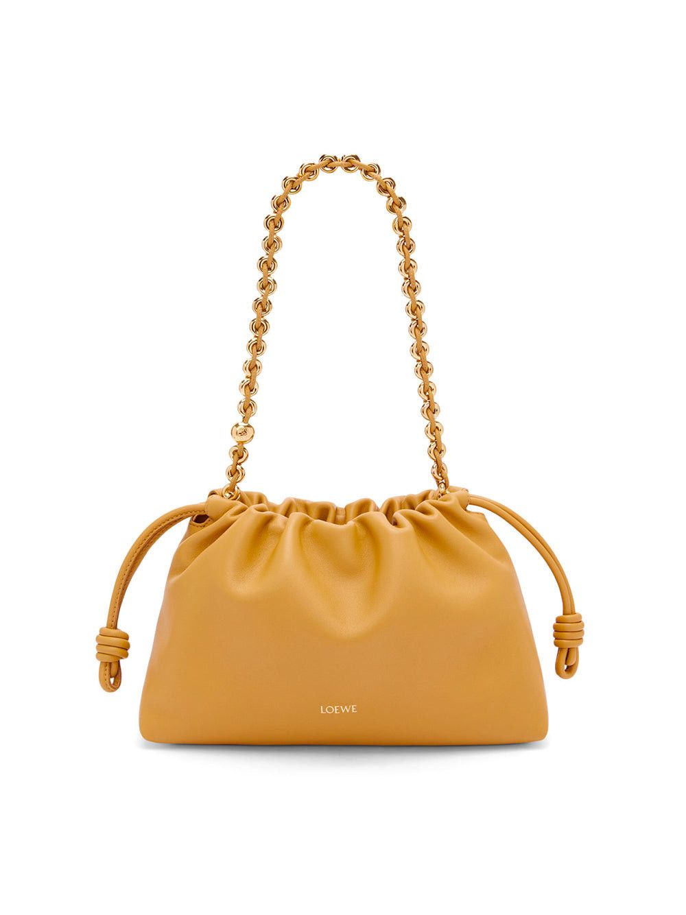 image of Loewe Flamenco Purse Crossbody Bag in Sahara, Women's