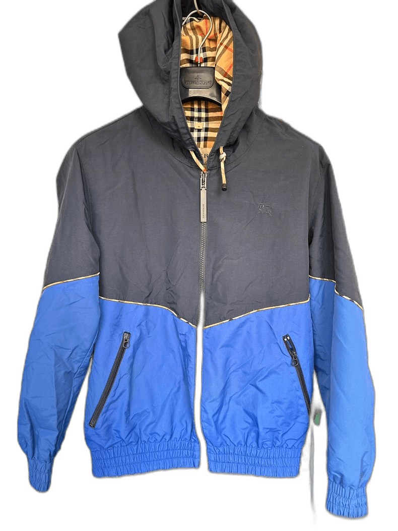 Burberry Burberry Hooded Color Block Jacket Size US L / EU 52-54 / 3 - 1 Thumbnail
