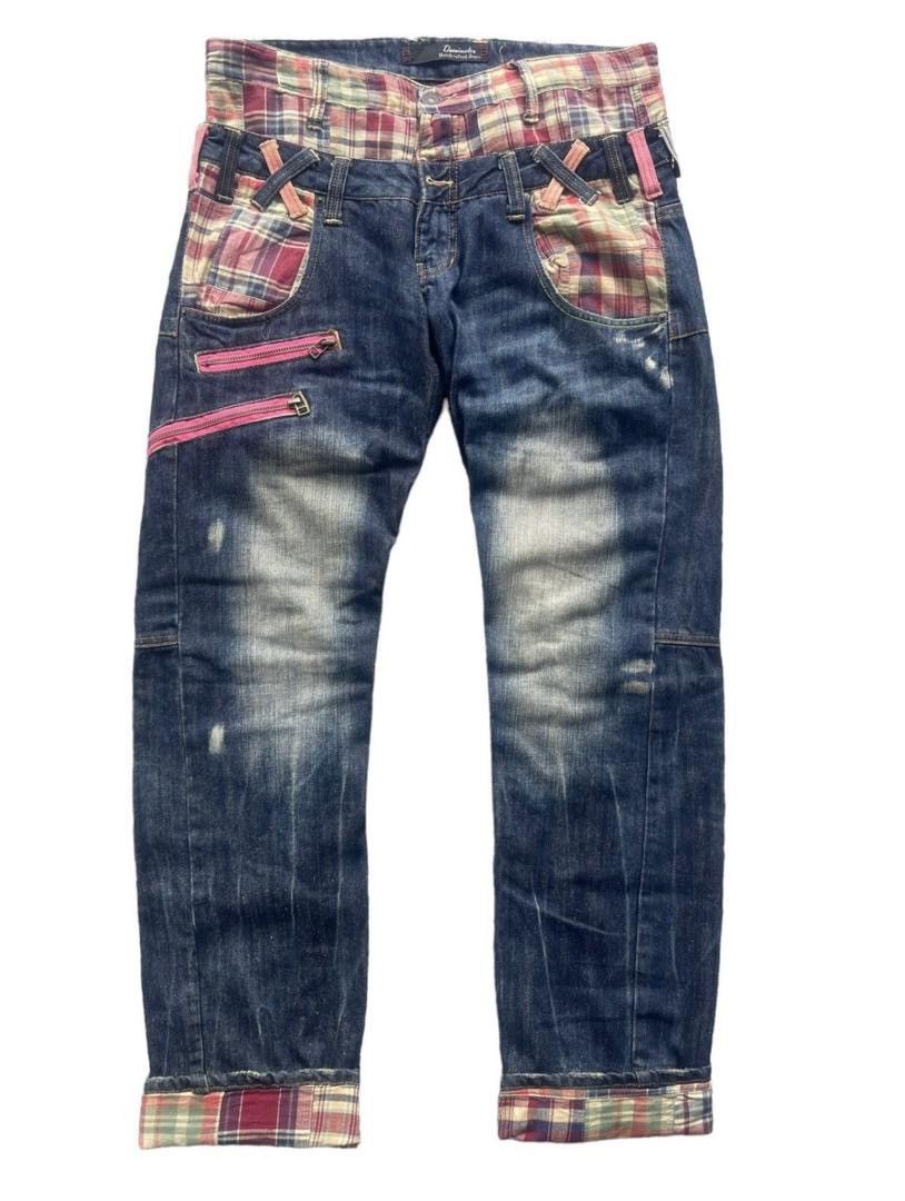 Japanese Brand Dominate Double Waist Streetwear Jeans Size US 32 / EU 48 - 1 Thumbnail