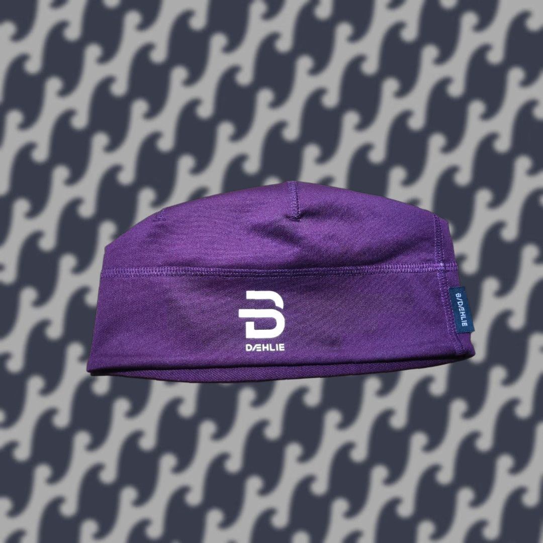 Vintage Bjorn Daehlie Purple Hat Ski Cap One Size Winter Cross Country Biathlon Thermal Beanie Unisex Adults Size ONE SIZE - 1 Thumbnail
