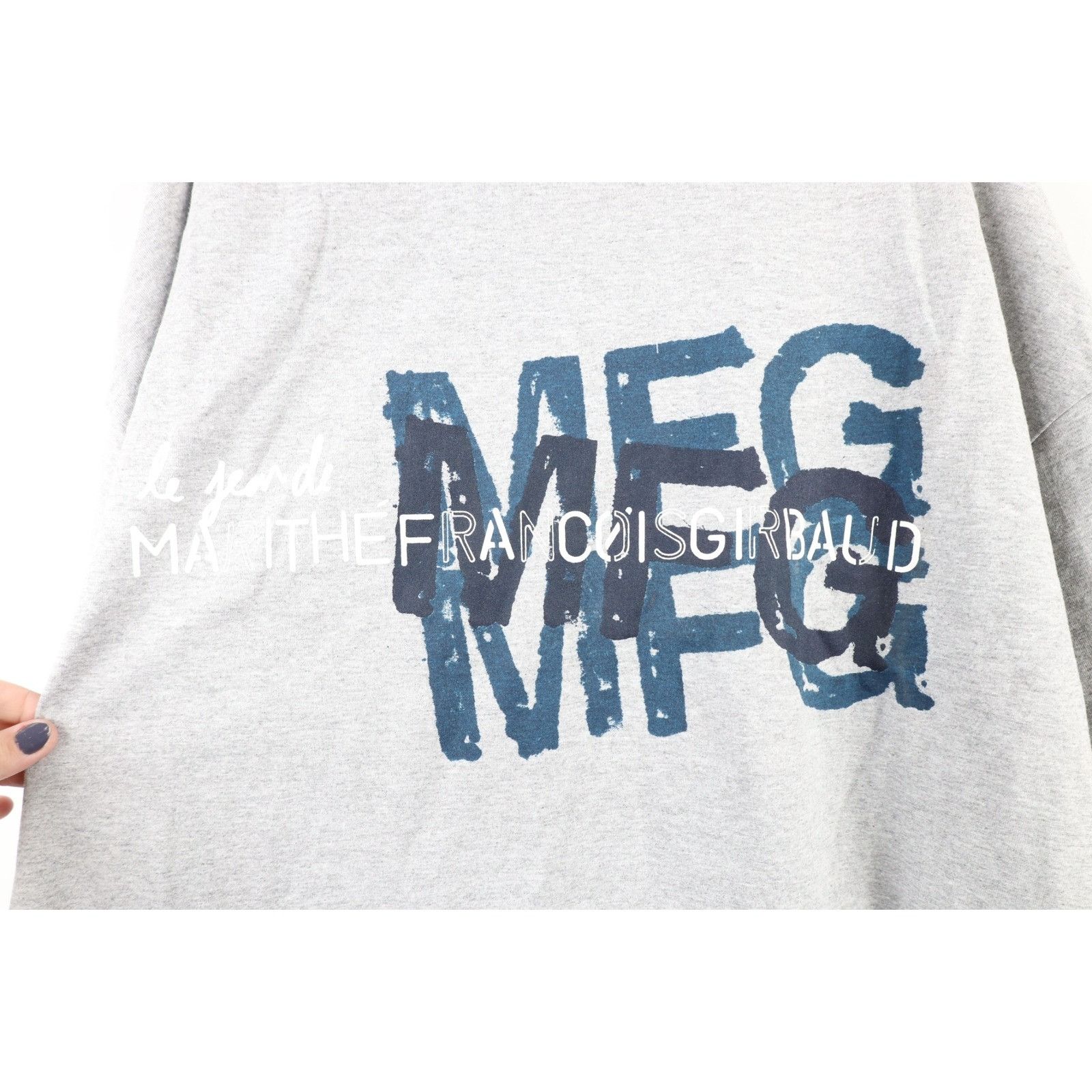 Marithe + Francois Girbaud × Vintage NOS Vintage 90s Marithe Francois Girbaud Baggy T-Shirt 3XL Size US XXL / EU 58 / 5 - 6 Thumbnail