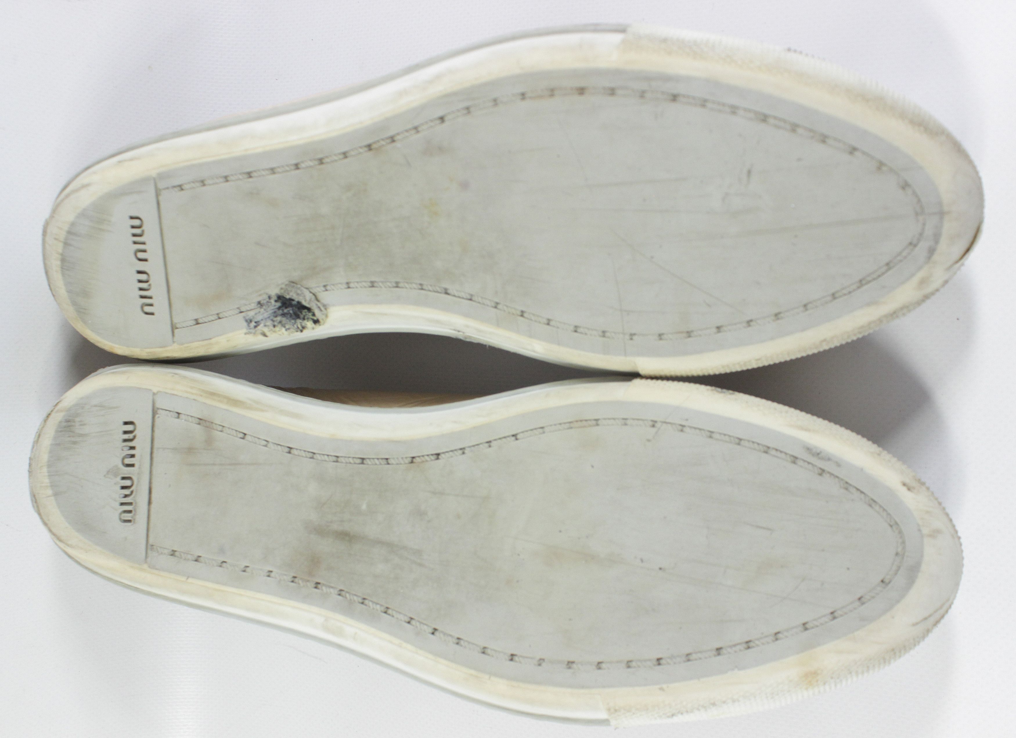 Miu Miu Rocks Patent Leather Sneakers Size US 10.5 / IT 40.5 - 6 Thumbnail