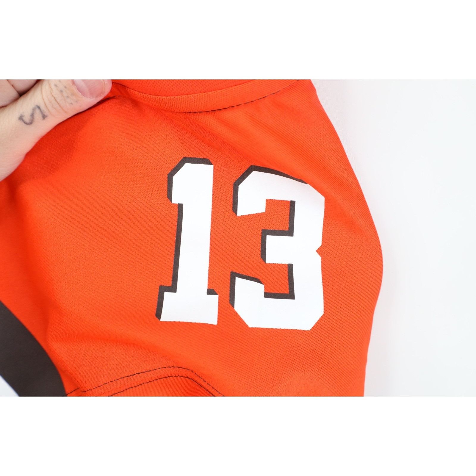 Nike New Nike Odell Beckham Jr Cleveland Browns Football Jersey Size US XXL / EU 58 / 5 - 4 Thumbnail
