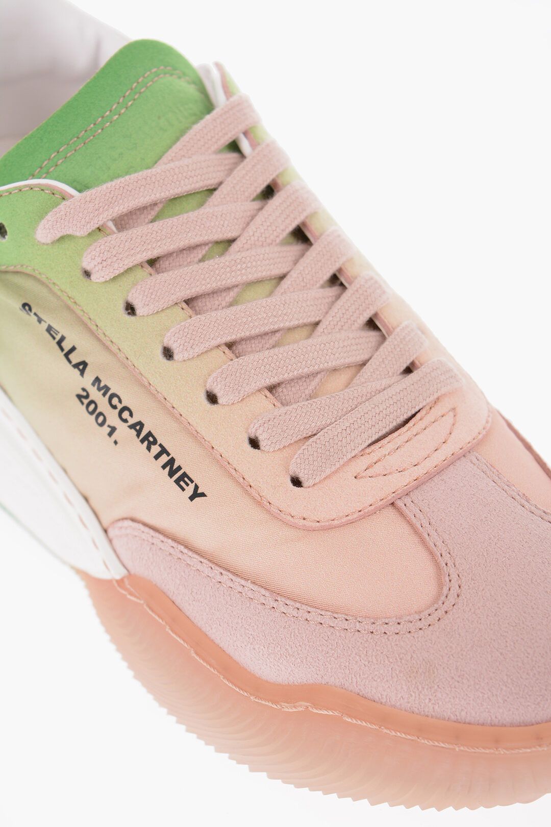 Stella McCartney og1mm0824 Gradient Effect Low-Top Sneakers in Multicolor Size US 5 / IT 35 - 4 Thumbnail