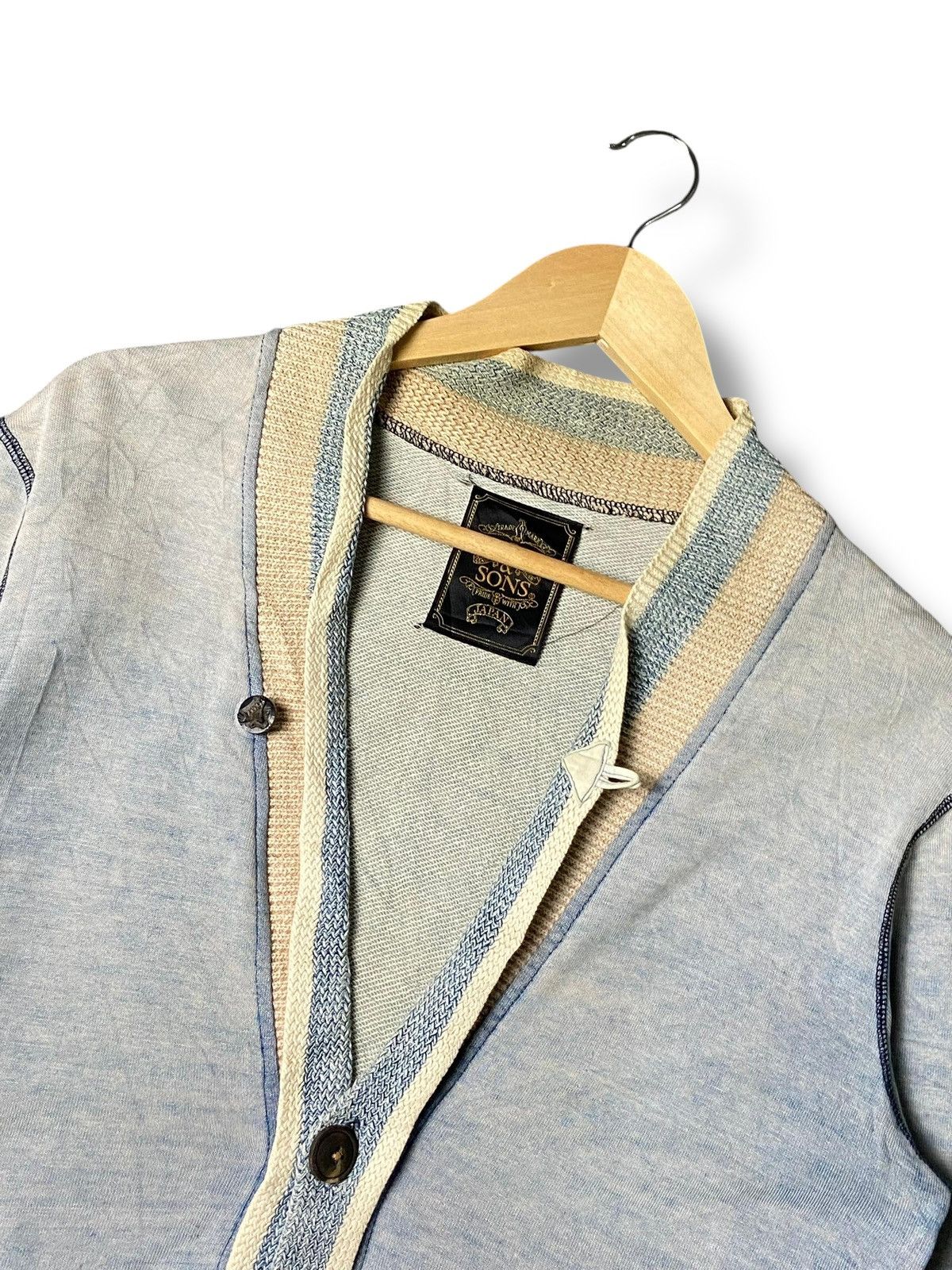 Japanese Brand Gypsy & Sons Outerwear Cardigan (142) Size US XXS / EU 40 - 5 Thumbnail