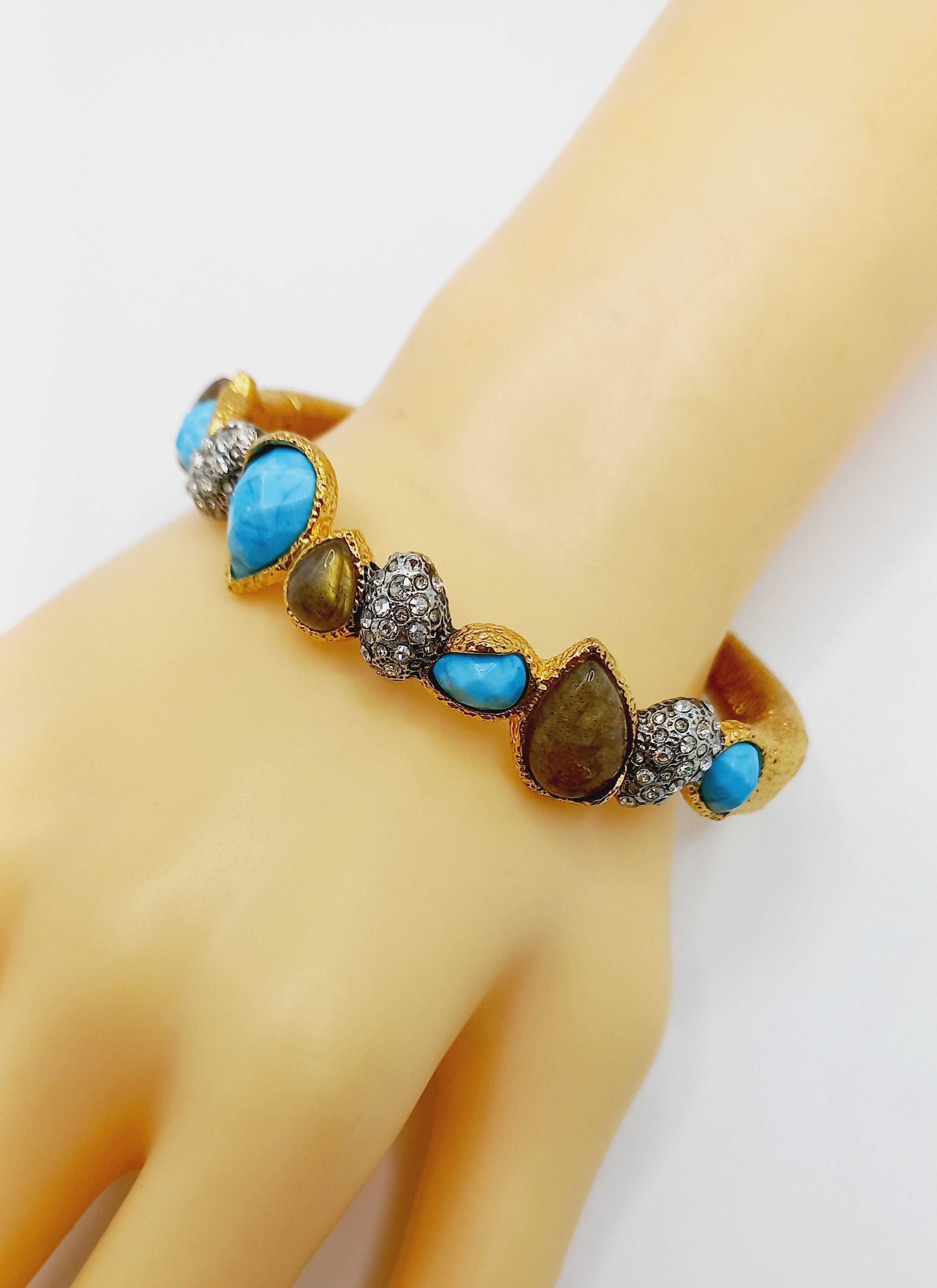 Alexis Bittar Alexis Bittar Elements Cholulian Bangle Bracelet Size ONE SIZE - 1 Thumbnail