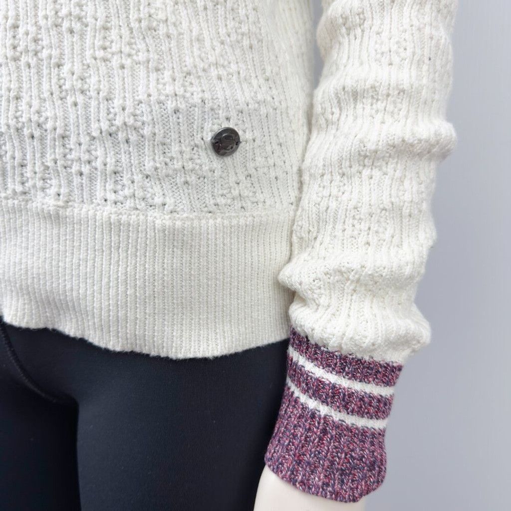 Sonia Rykiel SONIA RYKIEL So Preppy! Designer Knit Crew Neck Sweater sz M Size L / US 10 / IT 46 - 4 Thumbnail