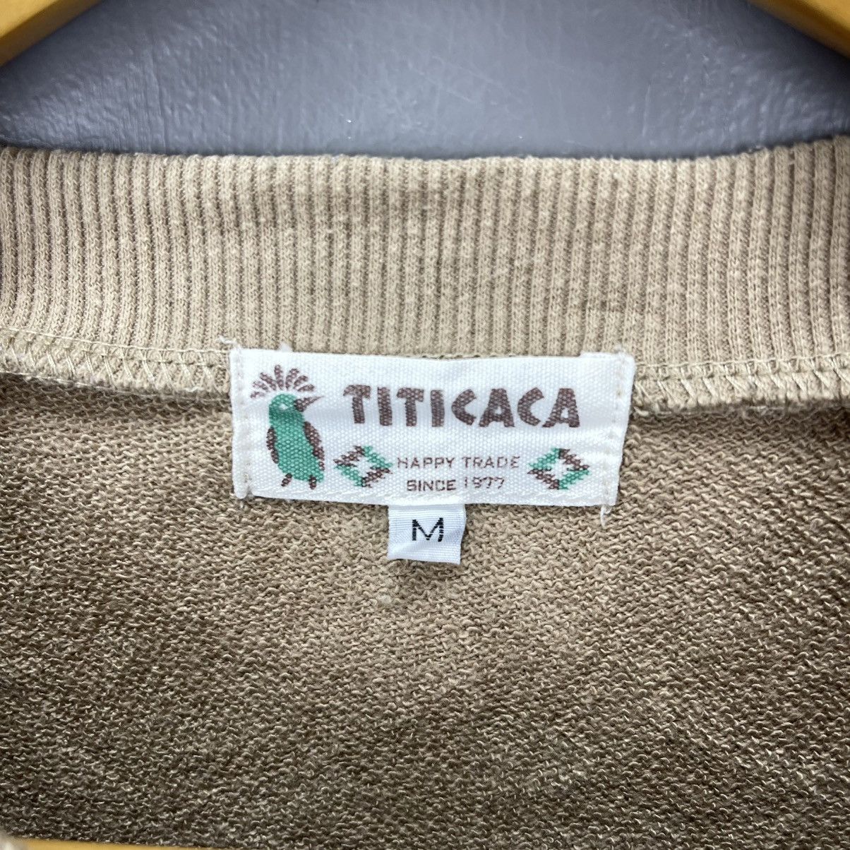Japanese Brand TITICACA Crew Neck Sweatshirt #1975/12 Size US M / EU 48-50 / 2 - 4 Thumbnail