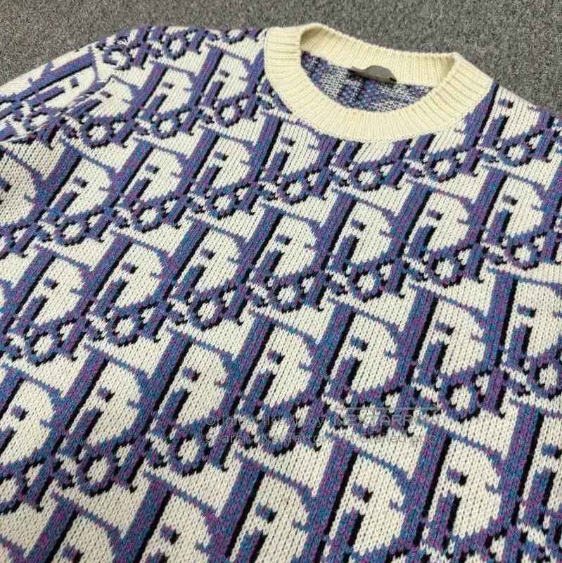 Dior Dior Multicolor Men's Wool Sweater . Size US M / EU 48-50 / 2 - 3 Thumbnail