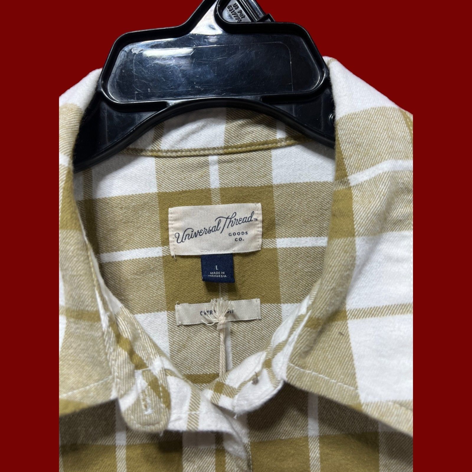Other Universal Thread - Women's Long Sleeve Flannel Button-Down S Size L / US 10 / IT 46 - 13 Thumbnail