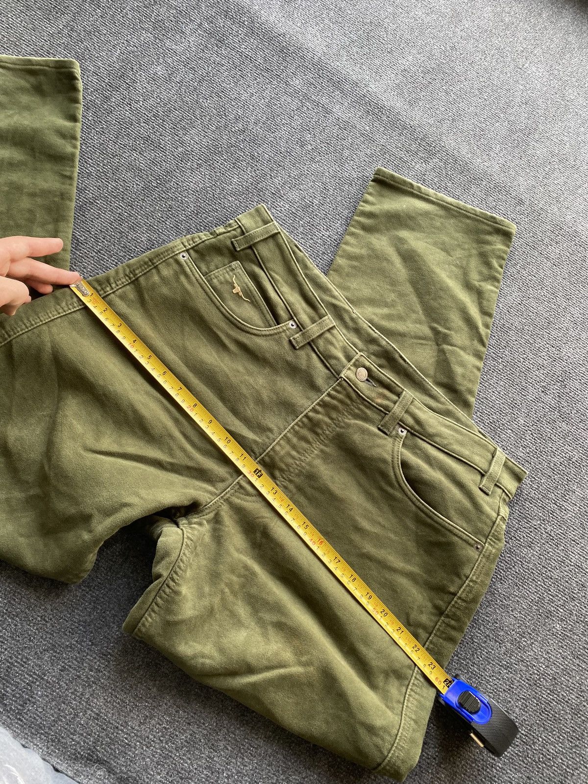 R.M. Williams 🔥Vntg R.M. Williams Heavy Cotton Racing Moto Pants mens 38 Size US 38 / EU 54 - 9 Thumbnail
