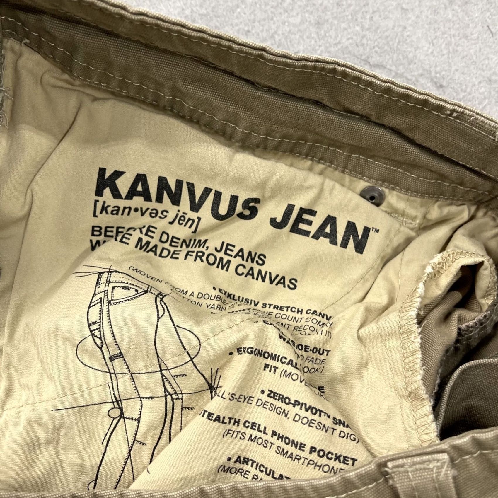 Vintage Kuhl Pants Mens 36x32 Brown Patinadye Kanvus Legendary Workwear Heavy Shirt Size US 36 / EU 52 - 6 Thumbnail