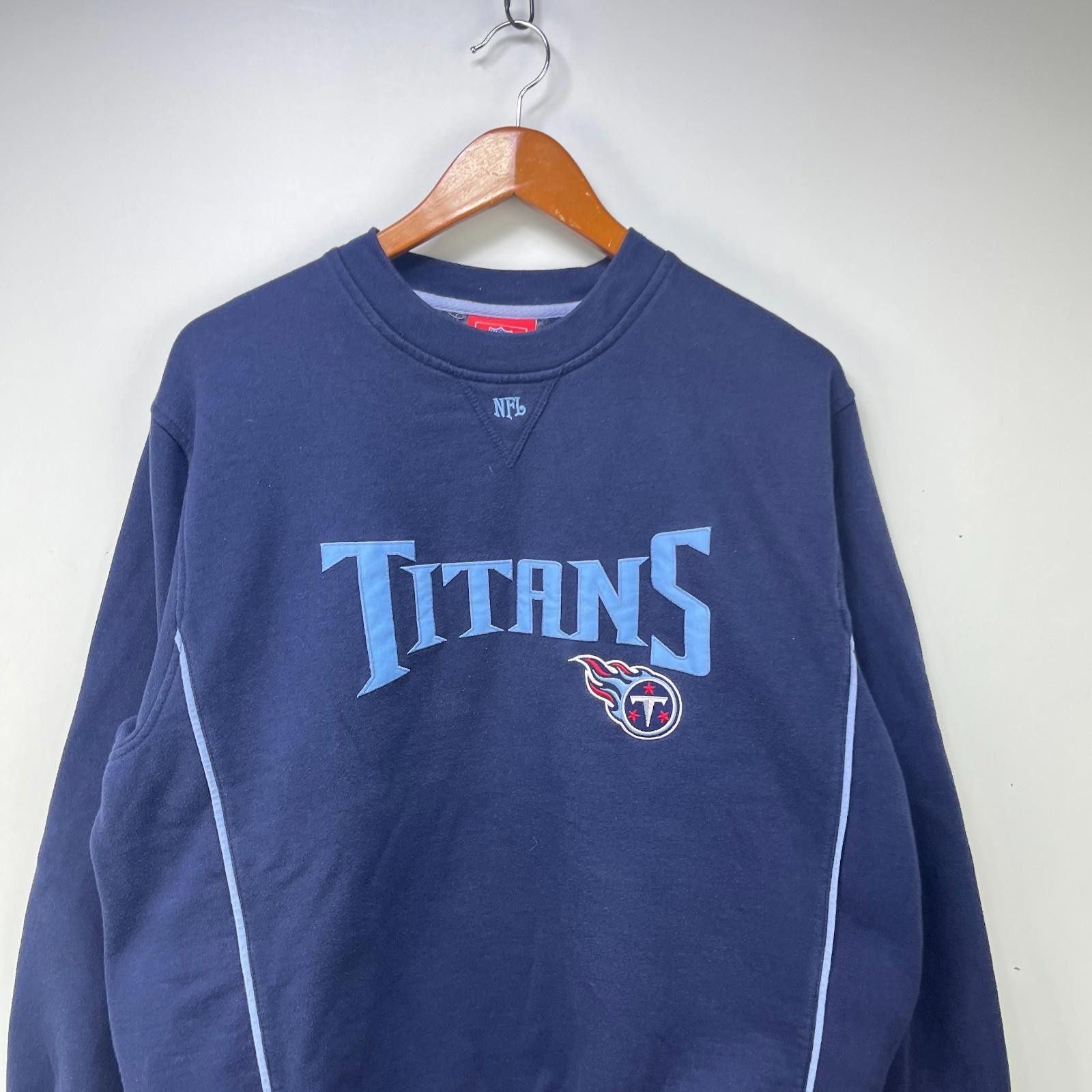 Other Vintage Tennessee Titans NFL Sweatshirt Medium Size ONE SIZE - 2 Thumbnail