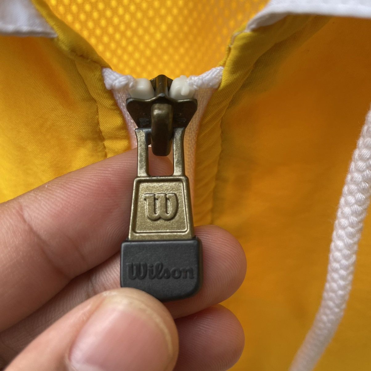 Wilson 🔥Vintage Wilson Two Tone Zipper Windbreaker Light Jacket Size US M / EU 48-50 / 2 - 12 Thumbnail