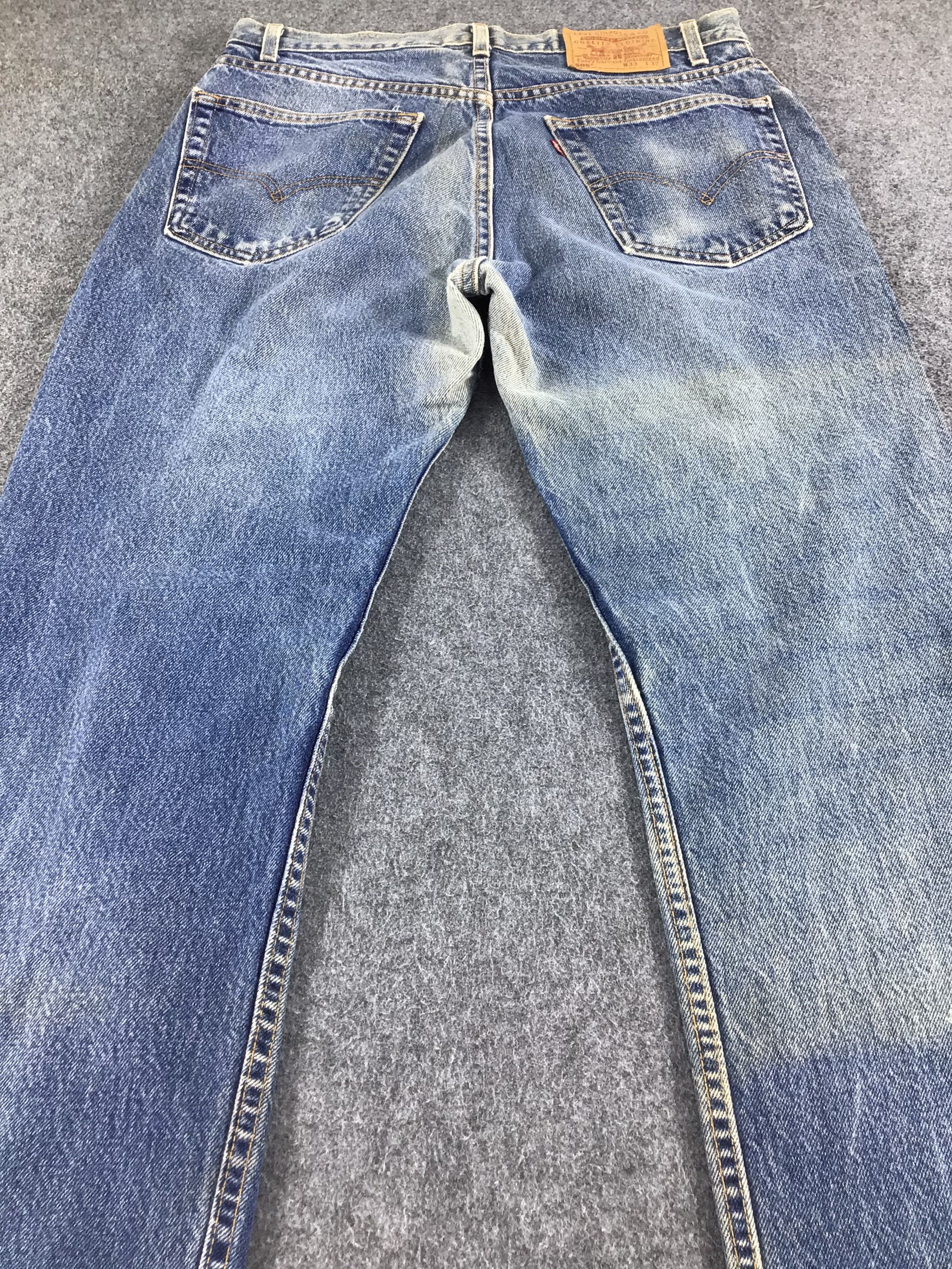 Levi's × Vintage Vintage 90s Levis 505 Jeans-JM428 Size US 33 - 4 Thumbnail