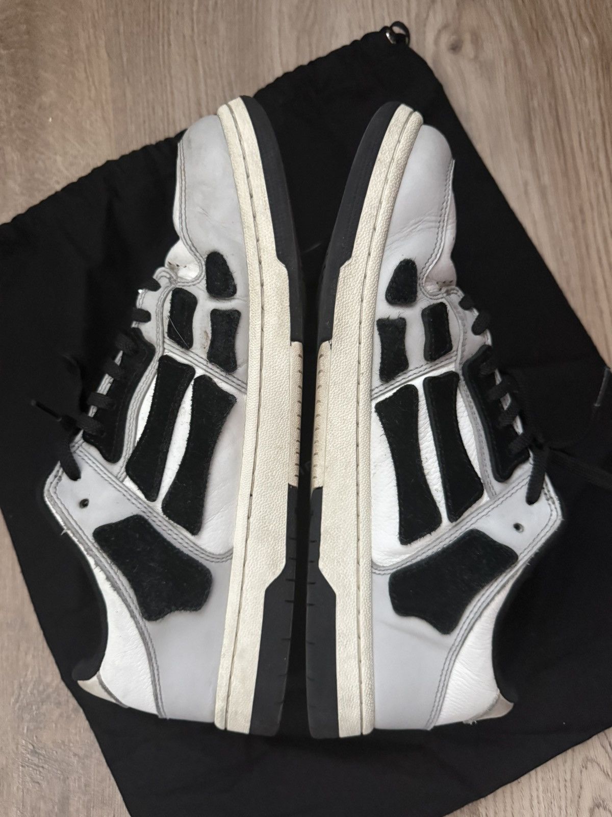 Amiri Amiri Skel Top Low Size US 12 / EU 45 - 3 Thumbnail