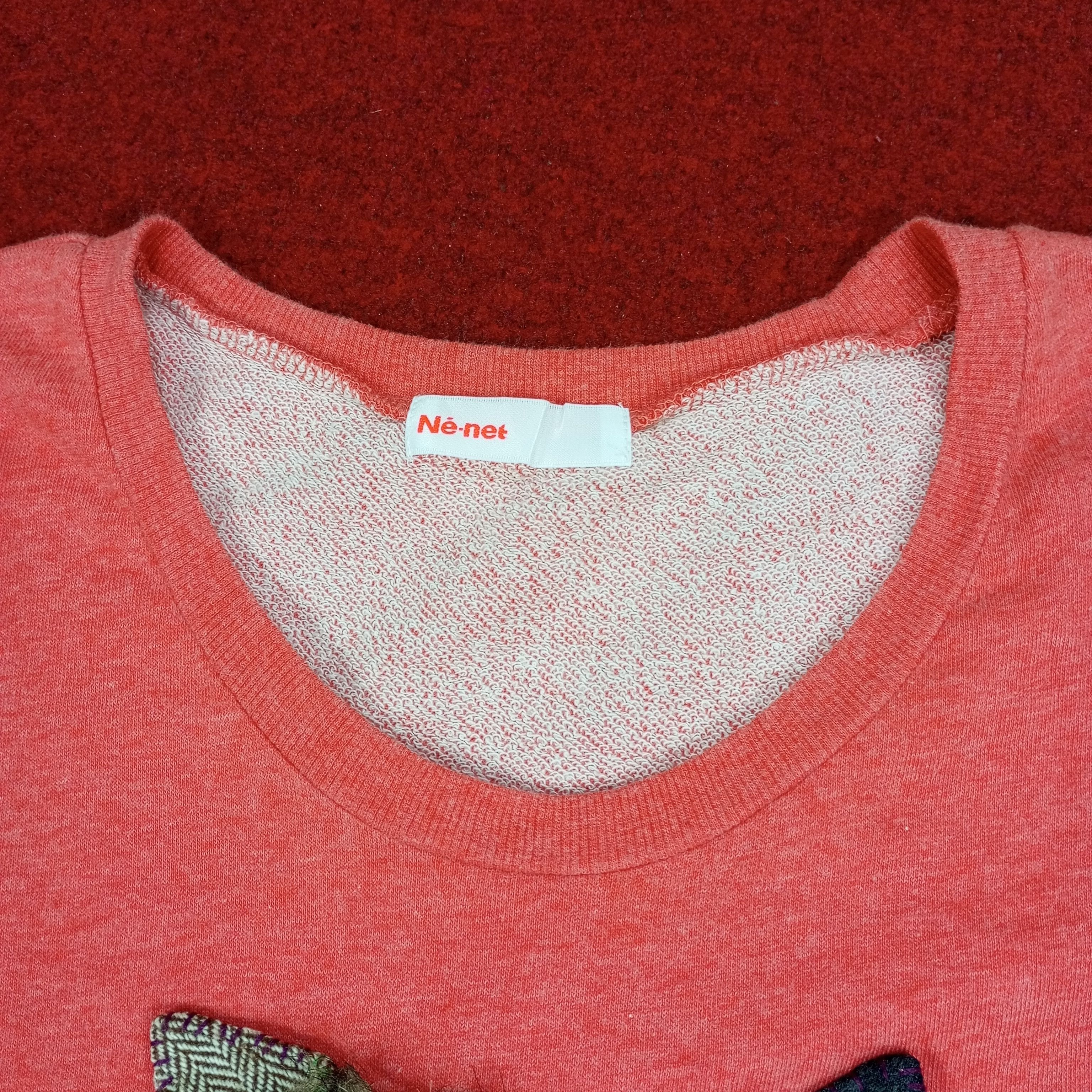 Issey Miyake × Ne-Net × Vintage Ne Net By Issey Miyake Japanese Designer Brand Sweatshirt Size XS / US 0-2 / IT 36-38 - 5 Thumbnail