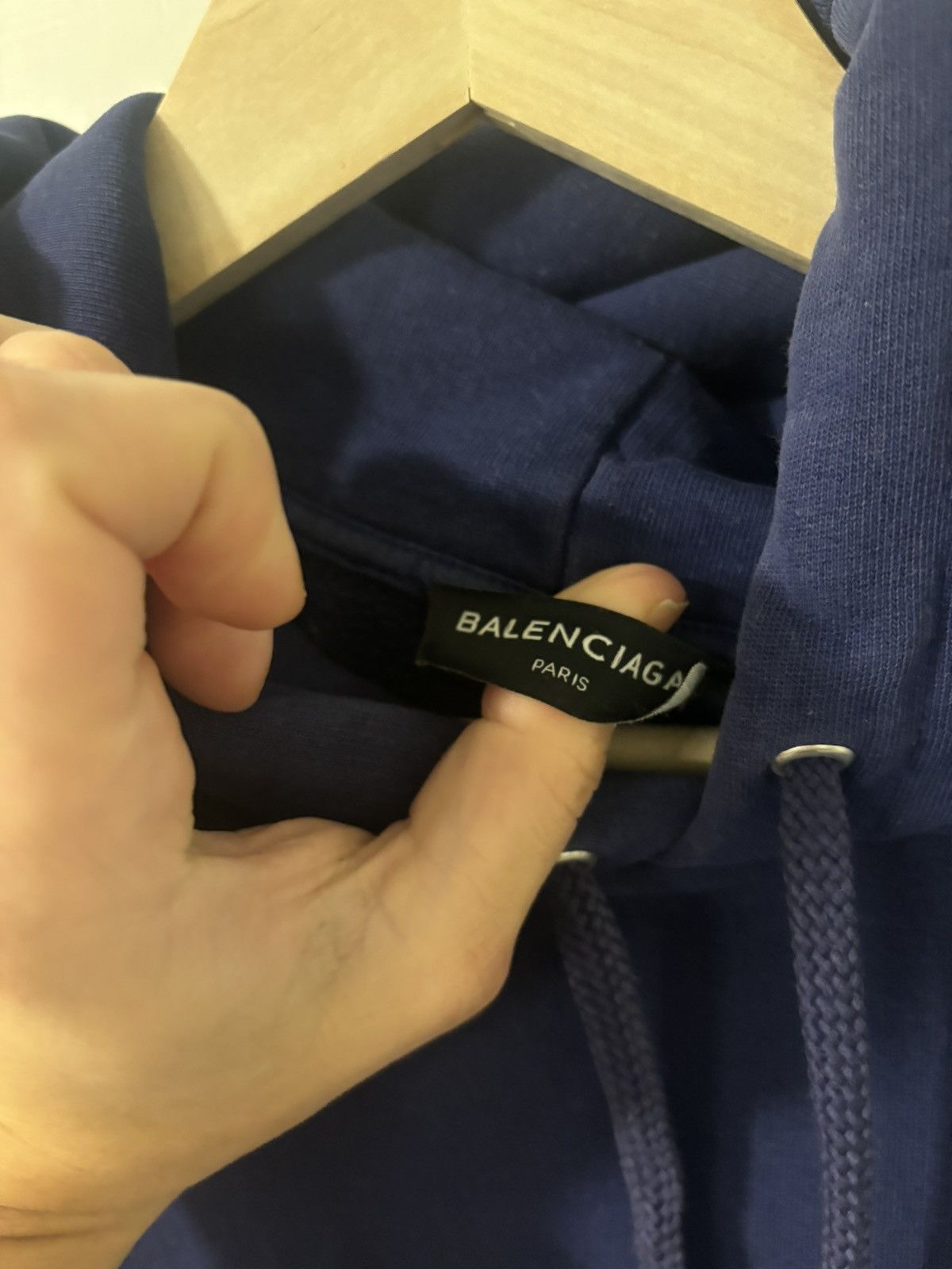 Balenciaga Logo hoodie Size US M / EU 48-50 / 2 - 4 Thumbnail