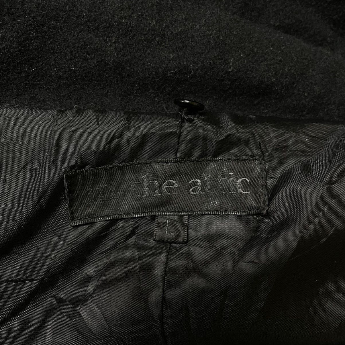 If Six Was Nine 🇯🇵 IN THE ATTIC DOUBLE LAYER PUNK GOTHIC WOOL JACKET Size US L / EU 52-54 / 3 - 19 Thumbnail