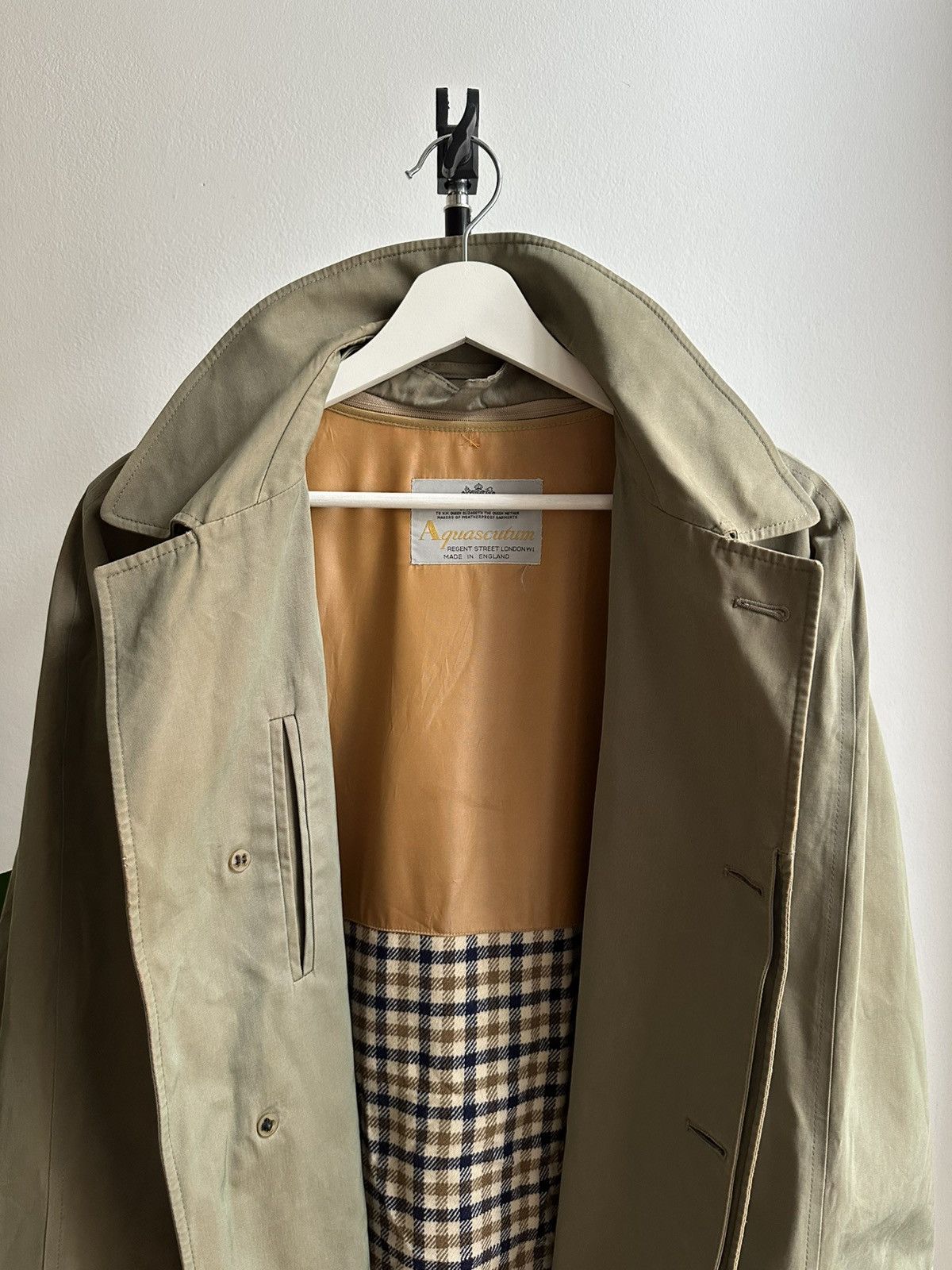 Aquascutum Aquascutum Vintage 80s 2/1 Rare Luxury Trench Coat Size US S / EU 44-46 / 1 - 9 Thumbnail