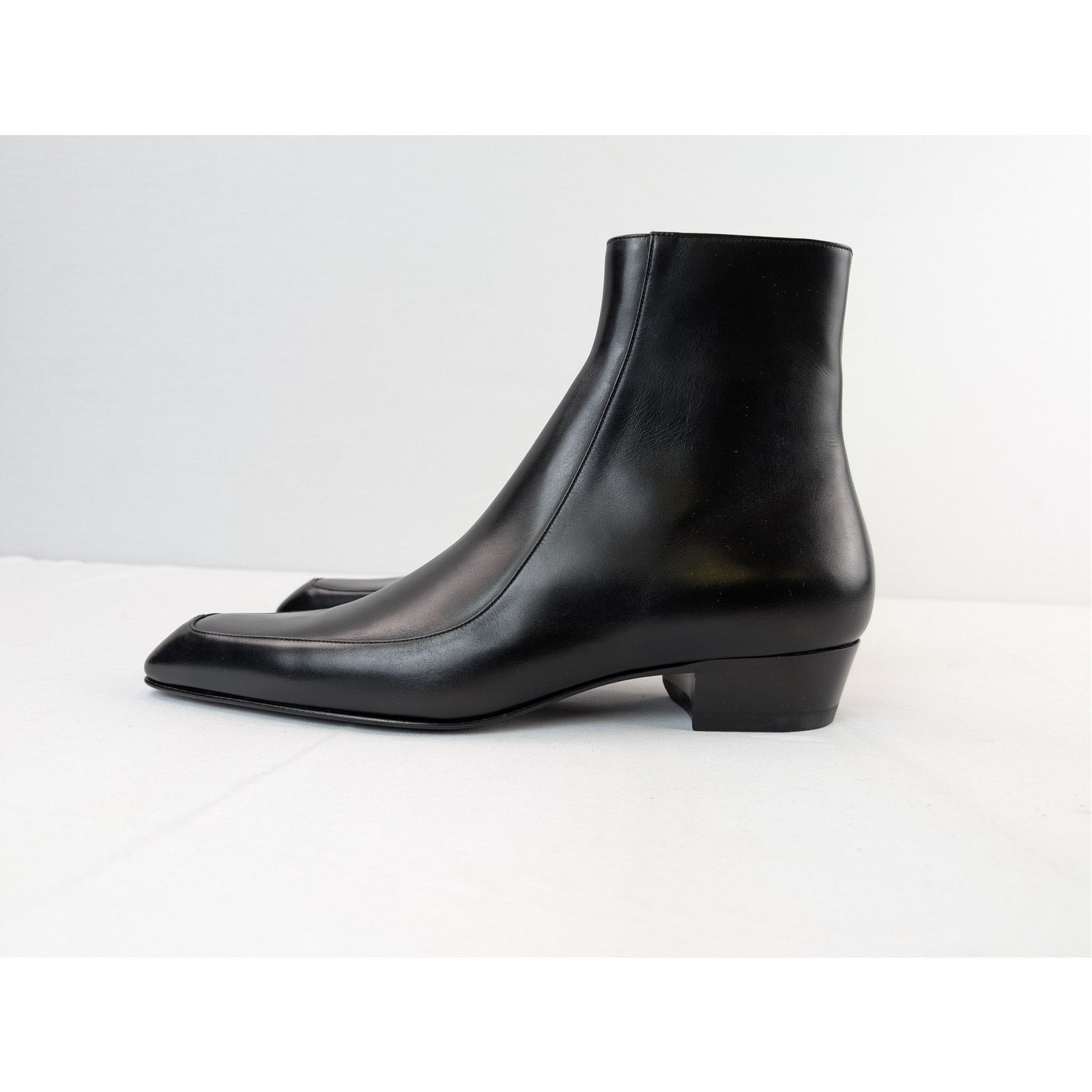 Saint Laurent Paris o1rshd1 Giza Calf Augustin 30 Booties Boots in Nero Size US 8 / EU 41 - 10 Thumbnail