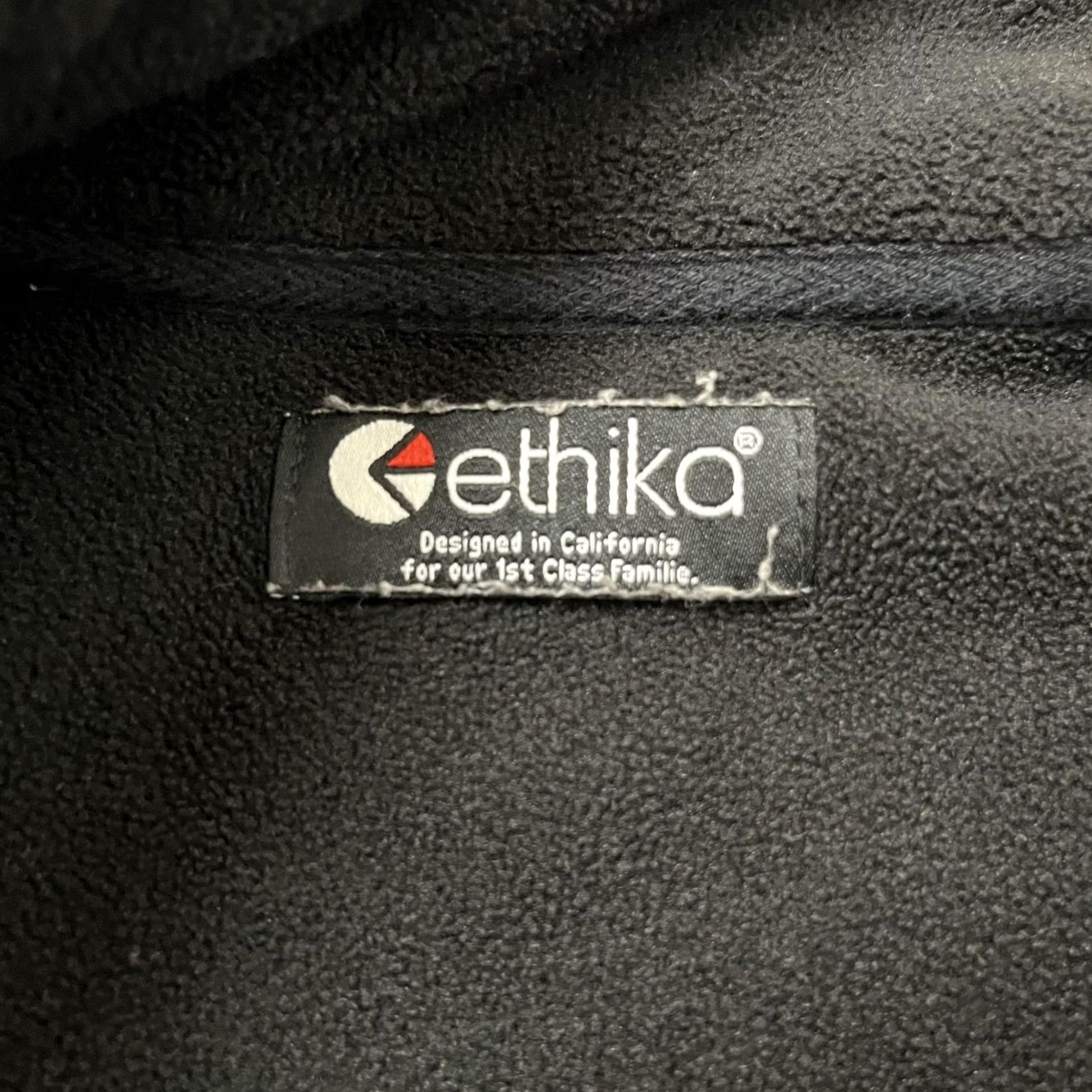 Vintage Ethika Jacket Mens Small Brown Fleece Full Zip Stand Collar Casual Outdoor Windbreaker Pockets Size US S / EU 44-46 / 1 - 4 Thumbnail