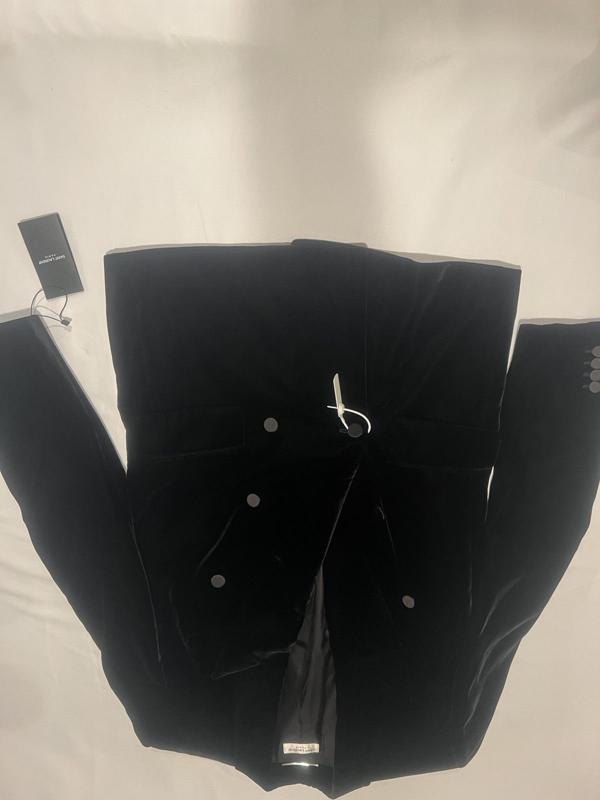 Saint Laurent Paris Saint Laurent double breasted velvet blazer . 50/40 $4250 Size 40R - 5 Thumbnail