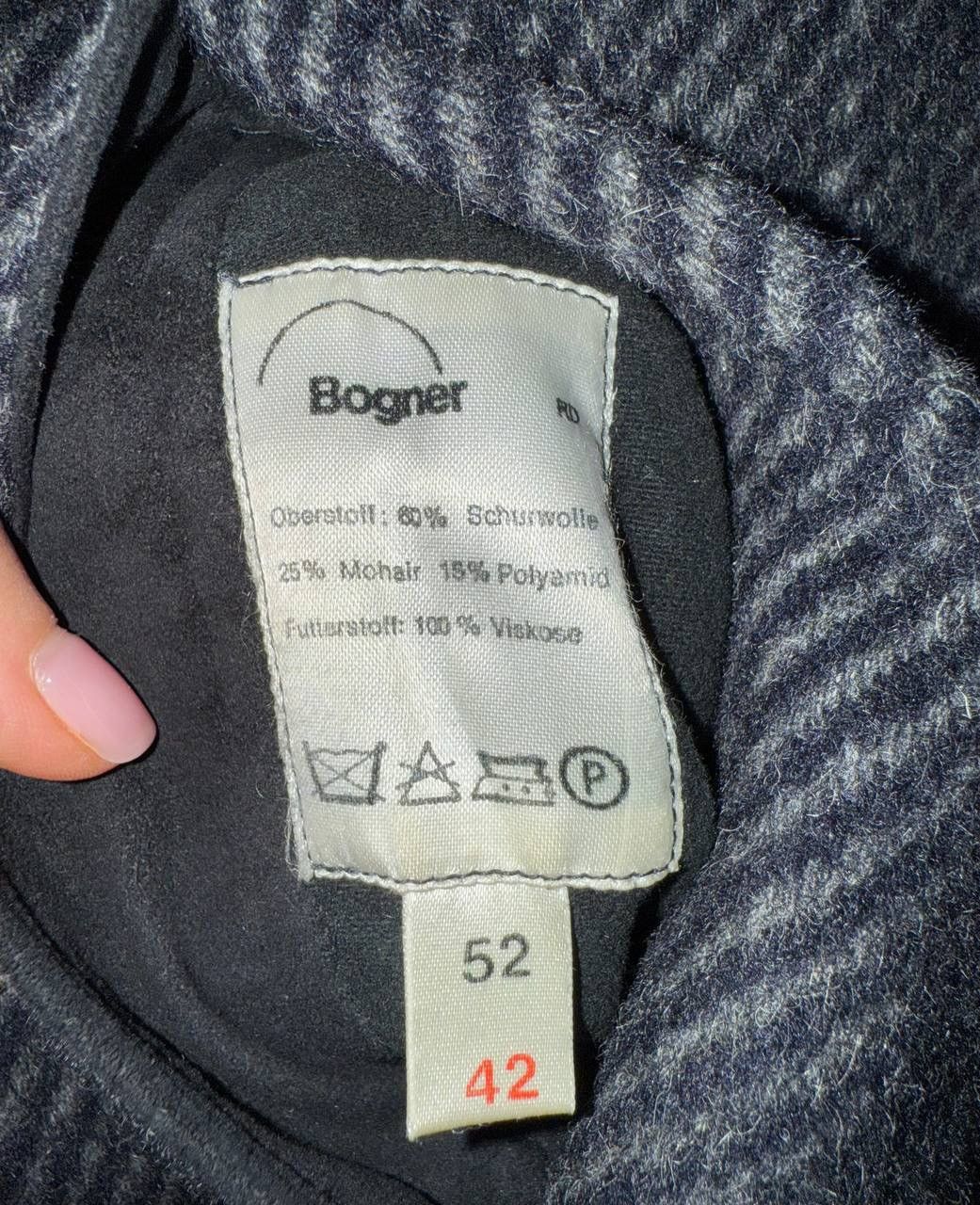 Bogner BOGNER Mens Vintage Wool Mohair Coat Jacket Size 52 Size US L / EU 52-54 / 3 - 4 Thumbnail